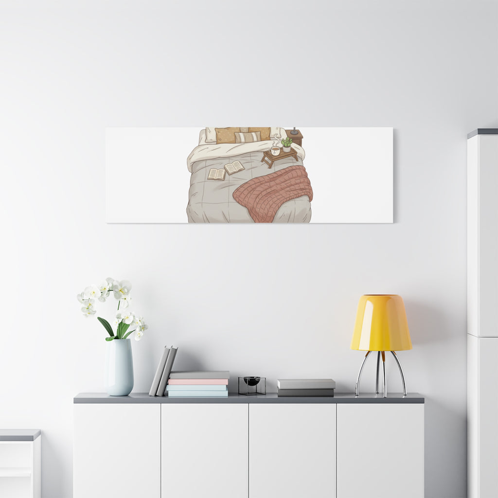 Rest is the Best Reset Canvas | sleepy humor, restful vibes