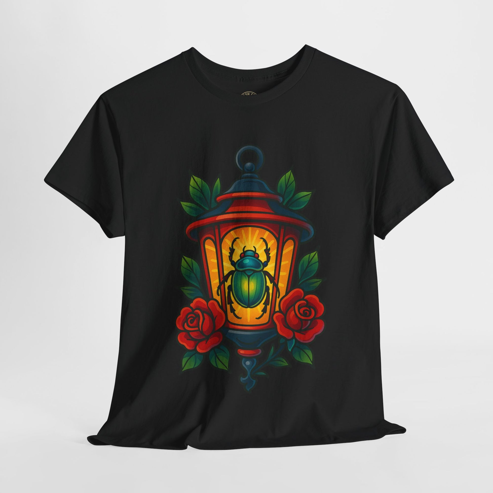 Vintage Lantern Beetle Unisex Heavy Cotton Tee - Eccentric Nature Lover Gift, 90s Aesthetic T-Shirt, Botanical Art Apparel, Summer [...]