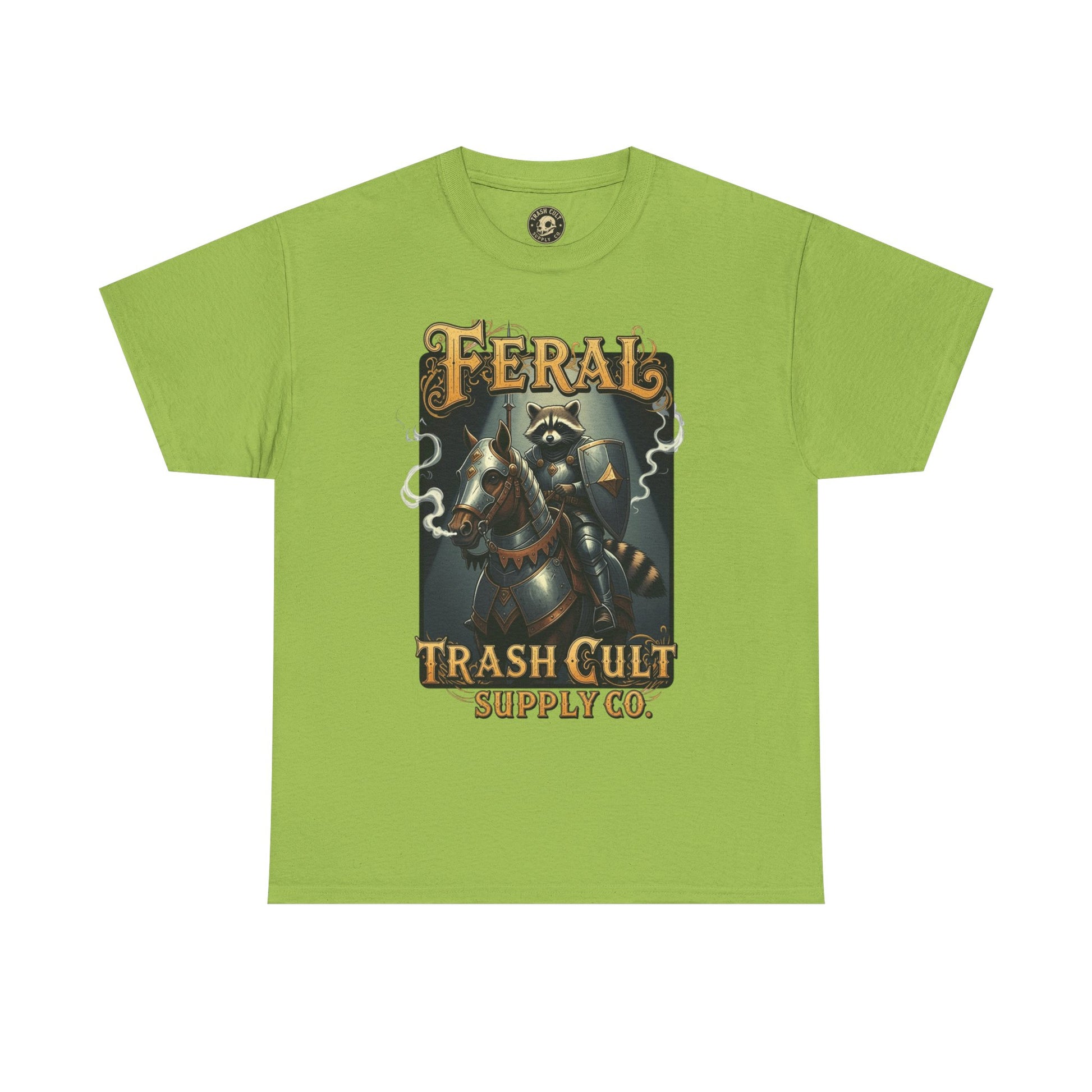 Feral Trash Cult Tee, Unisex Graphic Tee, Cool T-Shirt, Unique Funny Apparel, Gift for Eco Warriors, Casual Wear, Festival Clothing
