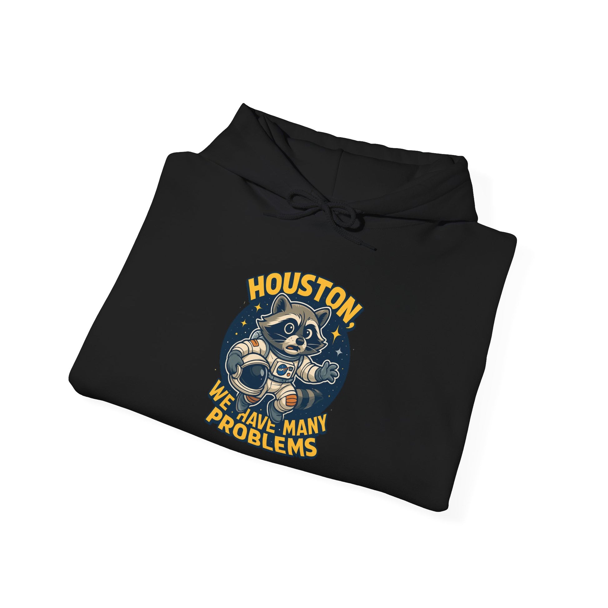 Houston Problems Hoodie, Unisex Sweatshirt, Space Lover Gift, Cozy Hoodie for Stargazing, Funny Sweatshirt for Astronaut Fans