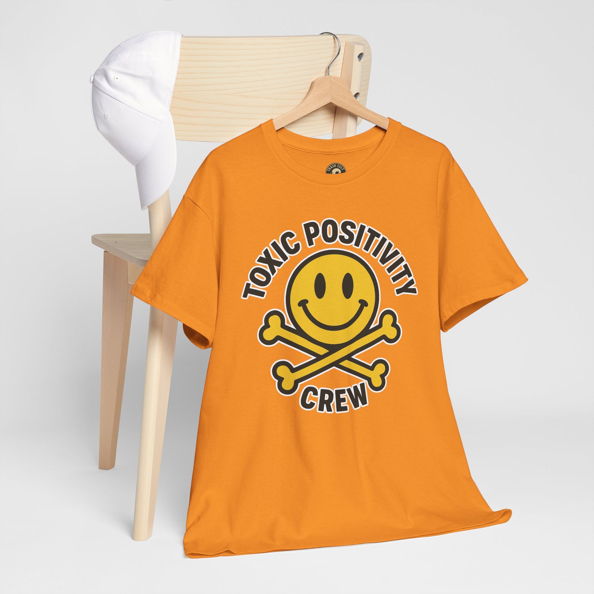 Toxic Positivity Tee | Fun Graphic Shirt for Casual Wear, Gifts, Festivals, Anti-Toxic Vibes, Everyday Style, Unisex T-Shirt