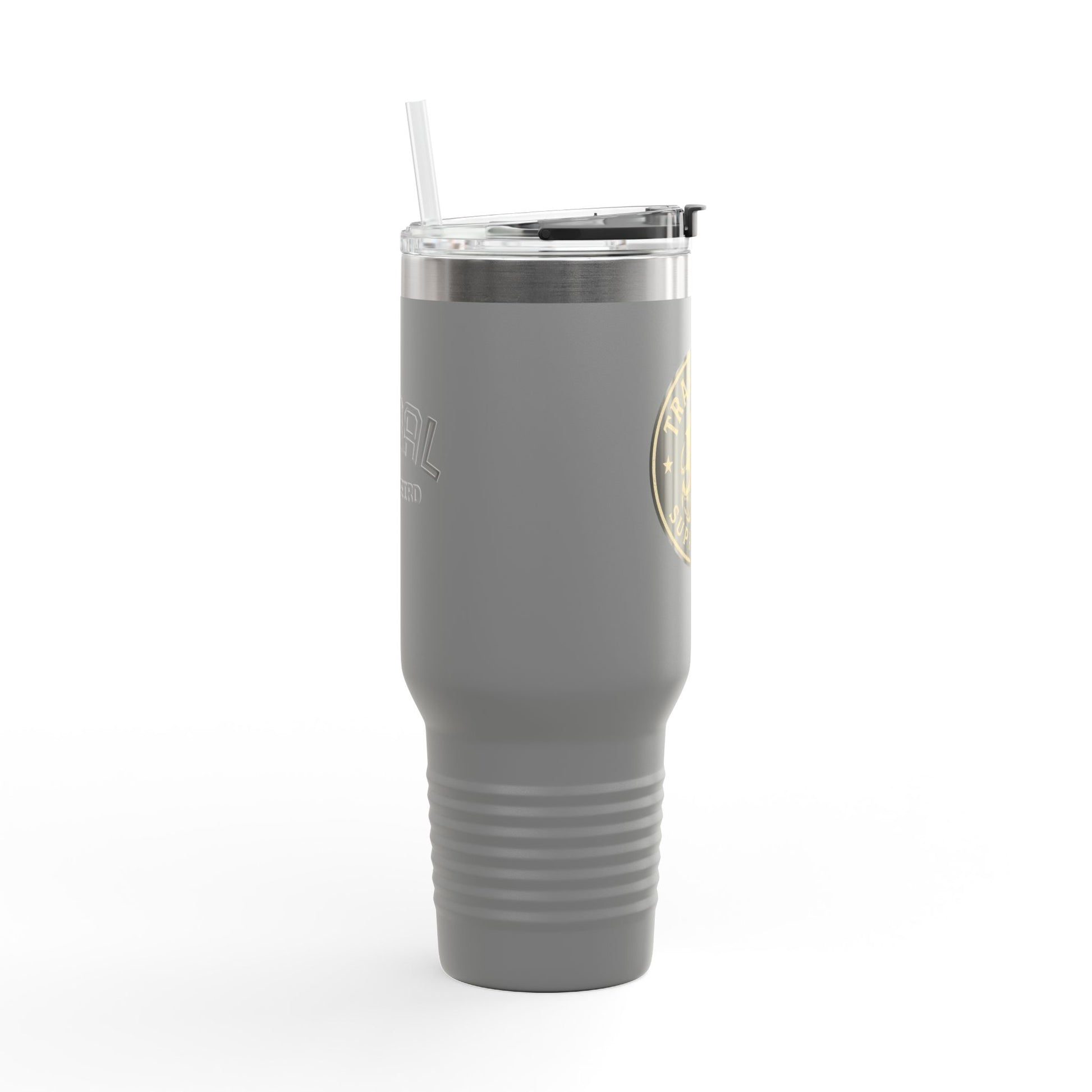 40oz Insulated Travel Mug with Handle – Leak-Proof Stainless Steel Tumbler for Hot & Cold Drinks | Trash Cult / FERAL Edition
