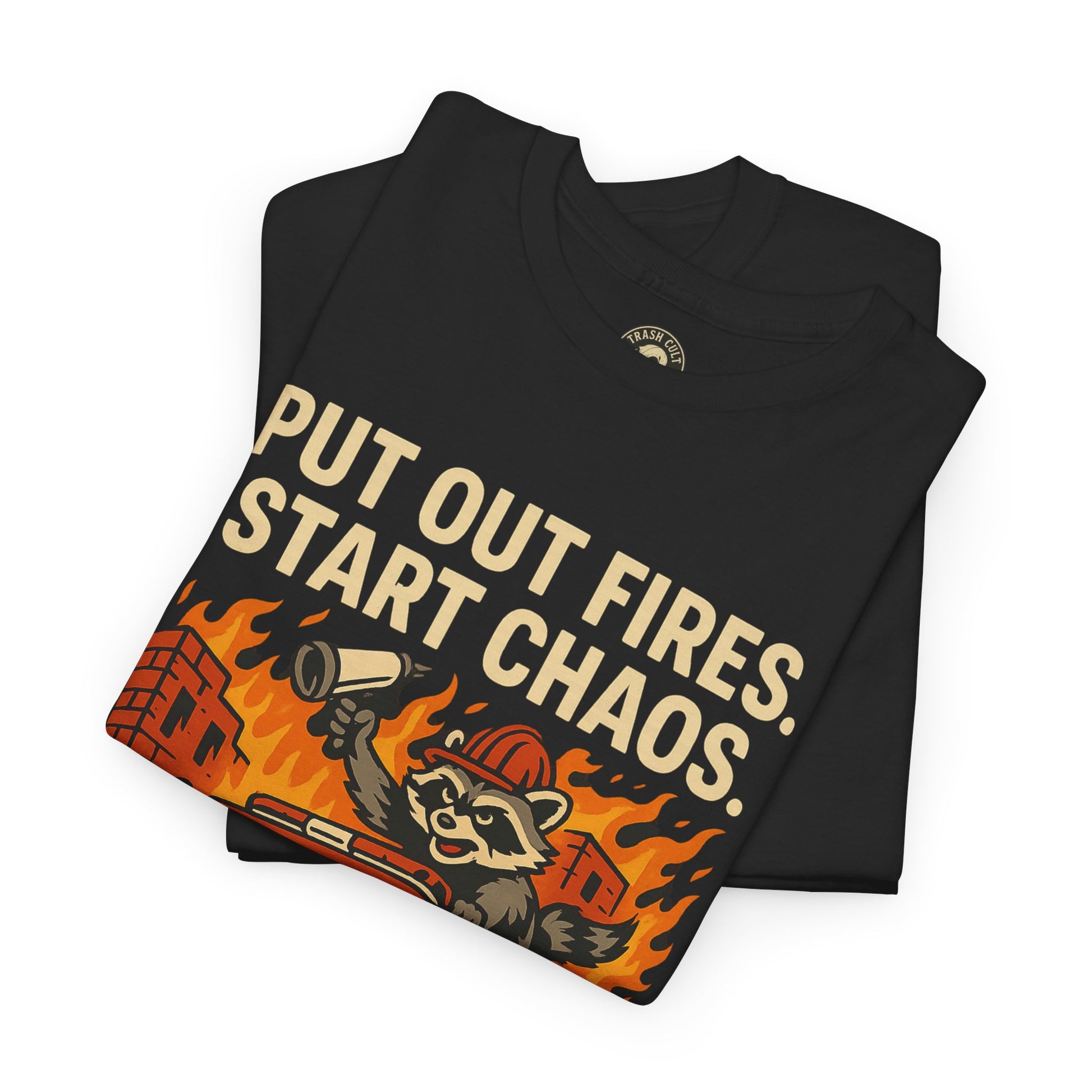 Put Out Fires Start Chaos Unisex Heavy Cotton Tee | Funny Firefighter Shirt | Casual Wear | Gift for Firefighter Lovers, Firefighter [...]