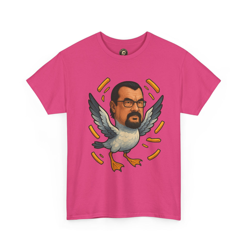 Steven Seagull Shirt – Funny New School Caricature Tee | Gildan 5000 Unisex Cotton Shirt