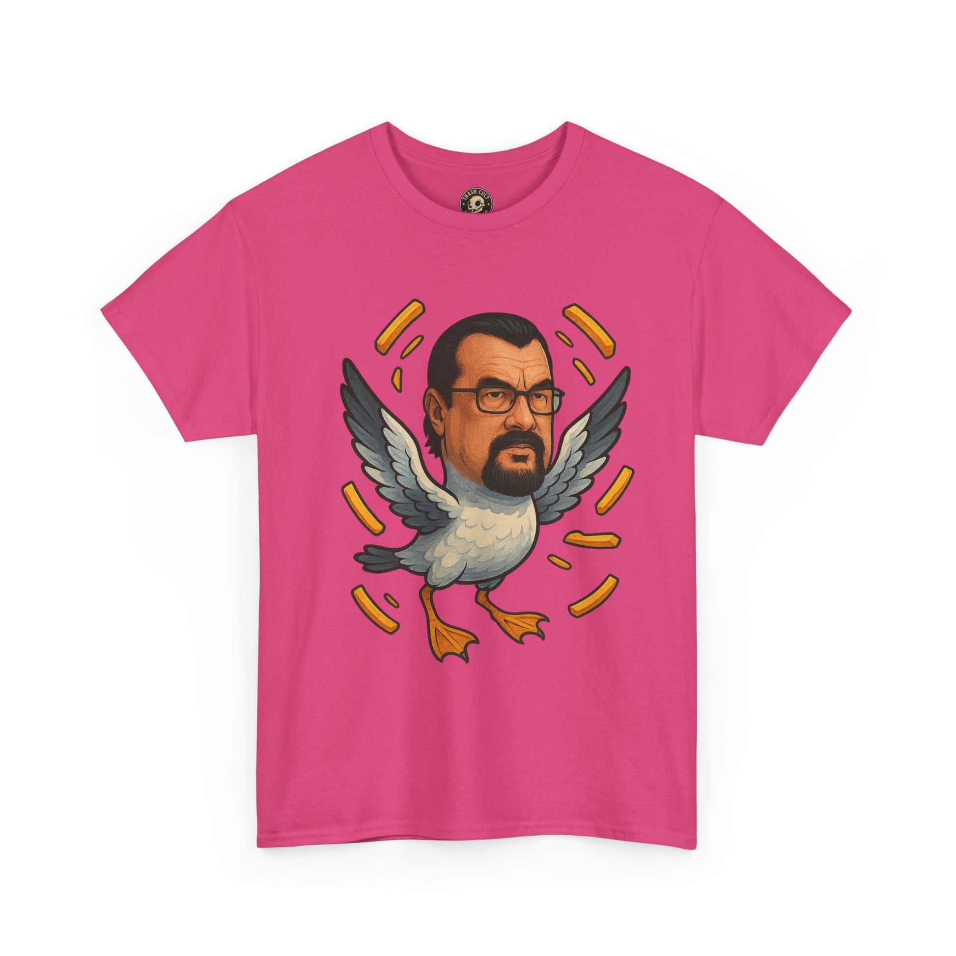 Steven Seagull Shirt – Funny New School Caricature Tee | Gildan 5000 Unisex Cotton Shirt