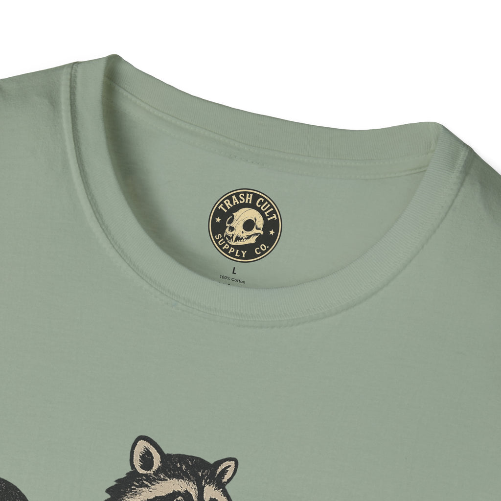 Feral Water Skiing Raccoon Vintage Shirt – Trash Cult Supply Co. | Gildan 2000 Softstyle