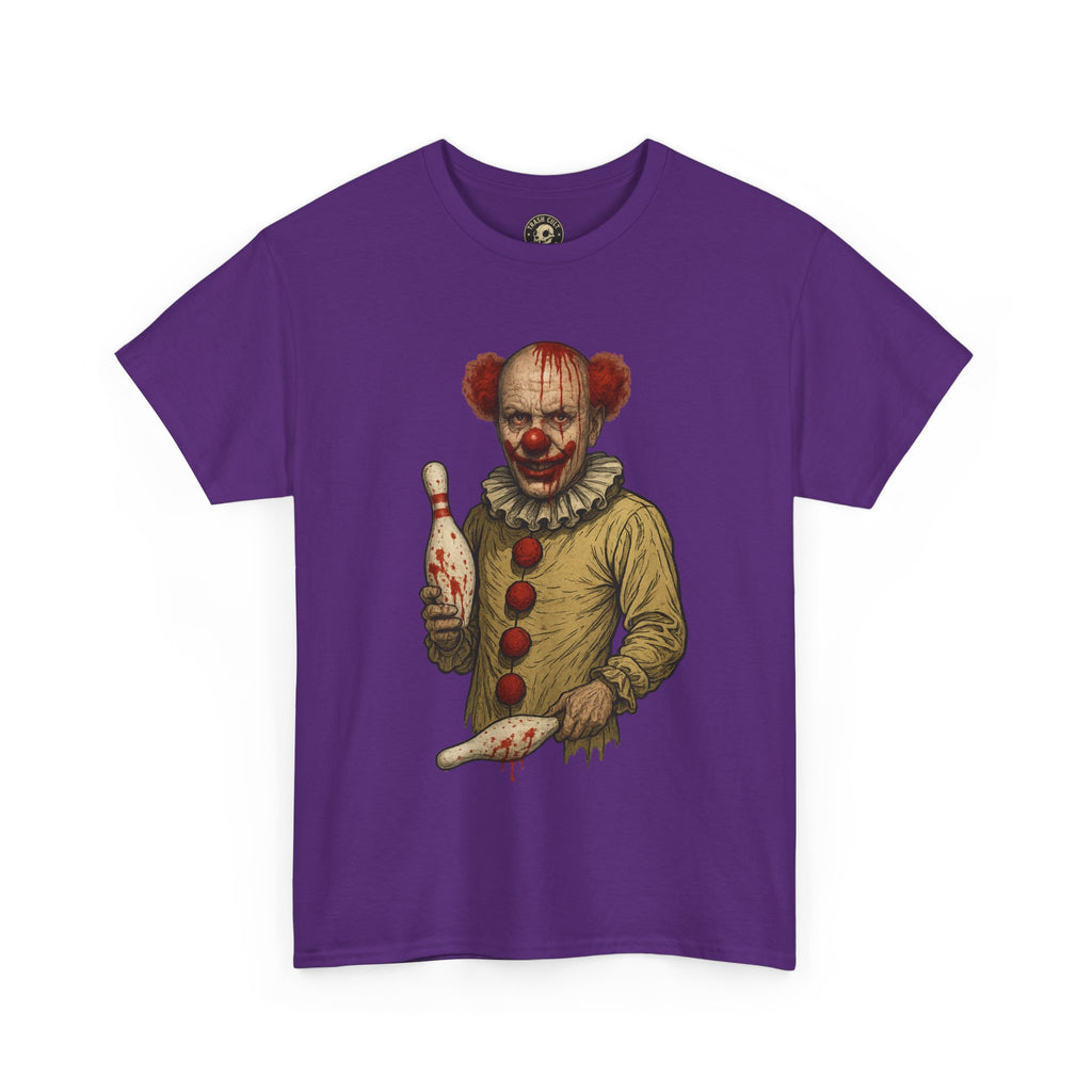 Spooky Clown Unisex Tee | Horror Fan Shirt, Halloween Costume, Graphic Tee, Horror Movie Merchandise, Unique Gift