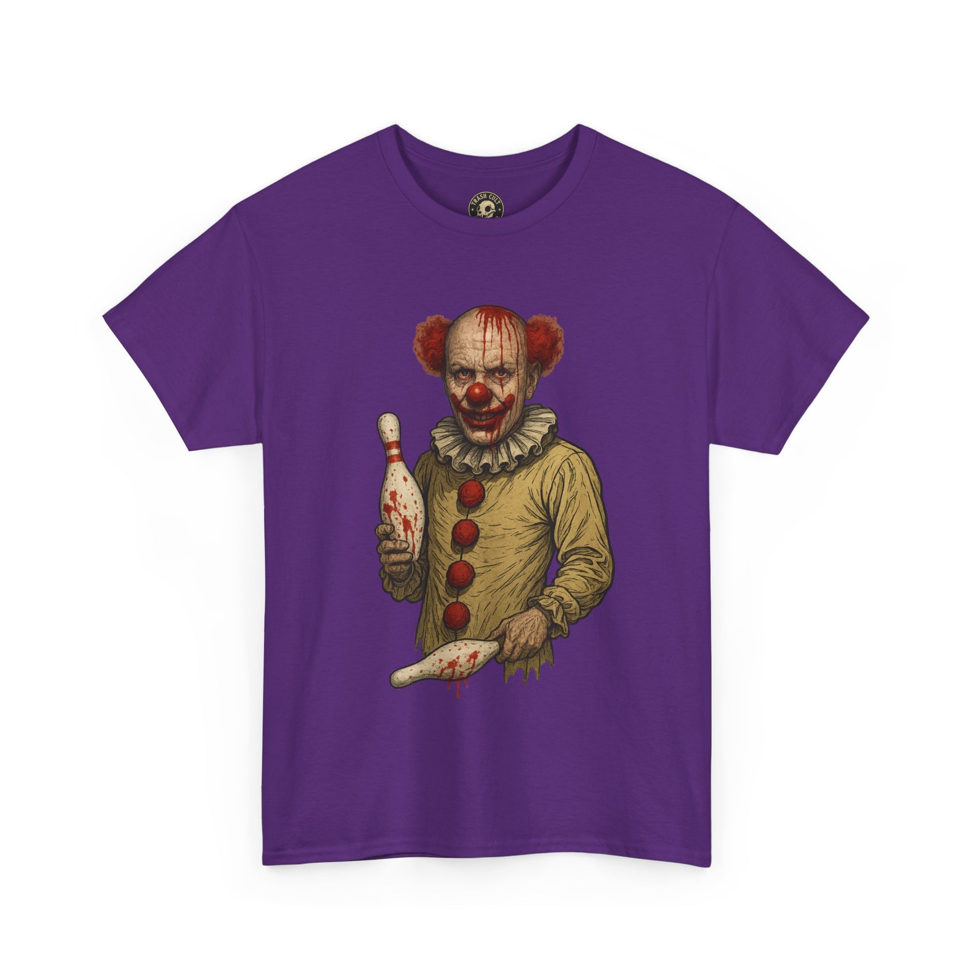 Spooky Clown Unisex Tee | Horror Fan Shirt, Halloween Costume, Graphic Tee, Horror Movie Merchandise, Unique Gift