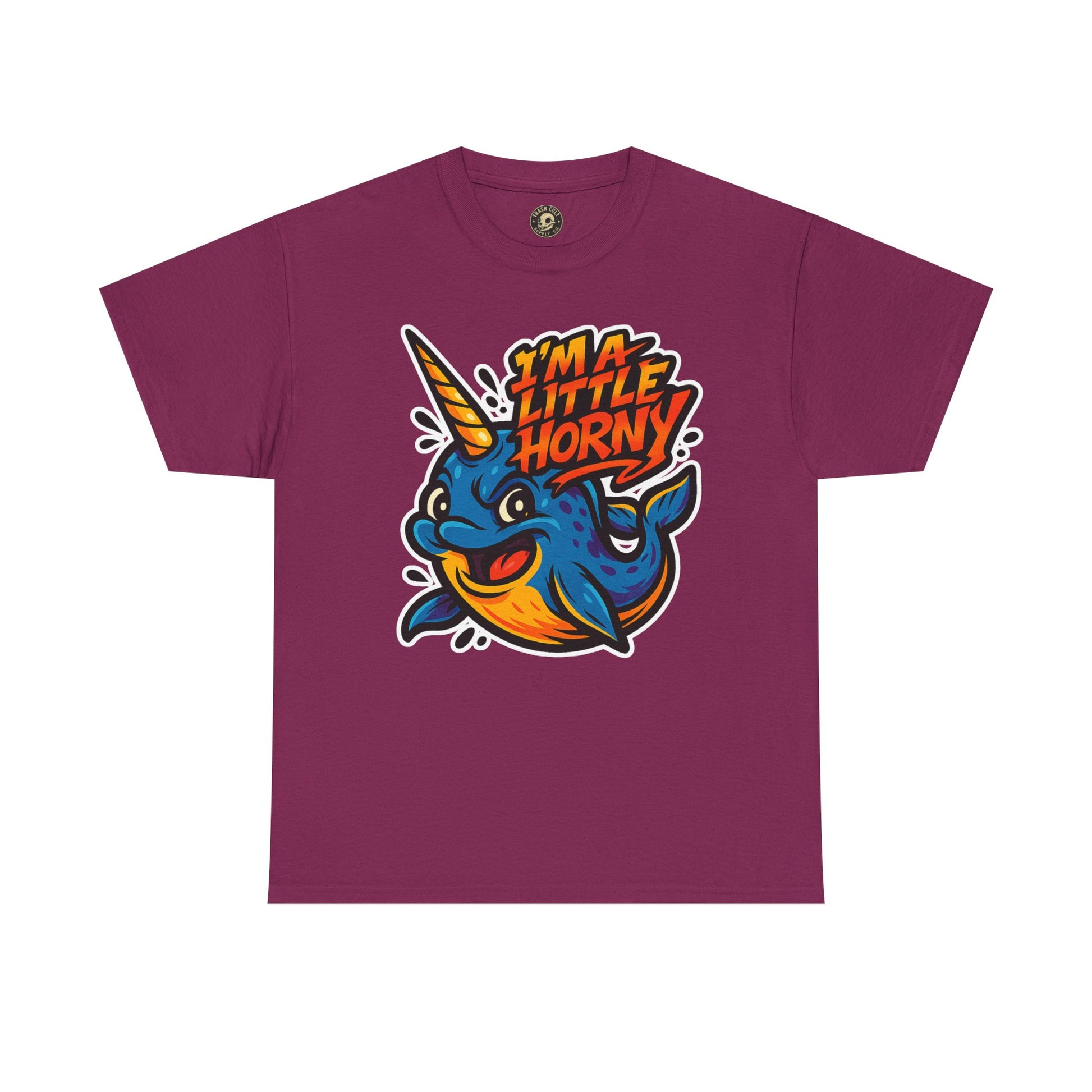 Fun Narwhal Graphic Tee, Quirky Unisex Shirt, Perfect for Gifts, Casual Wear, Animal Lovers, Beach Vibes