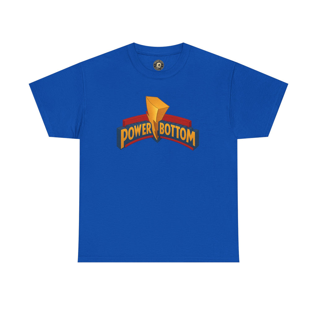 Power Bottom Vibes T-Shirt – Bold LGBTQ+ Pride Graphic Tee | Unisex Heavy Cotton Empowerment Shirt