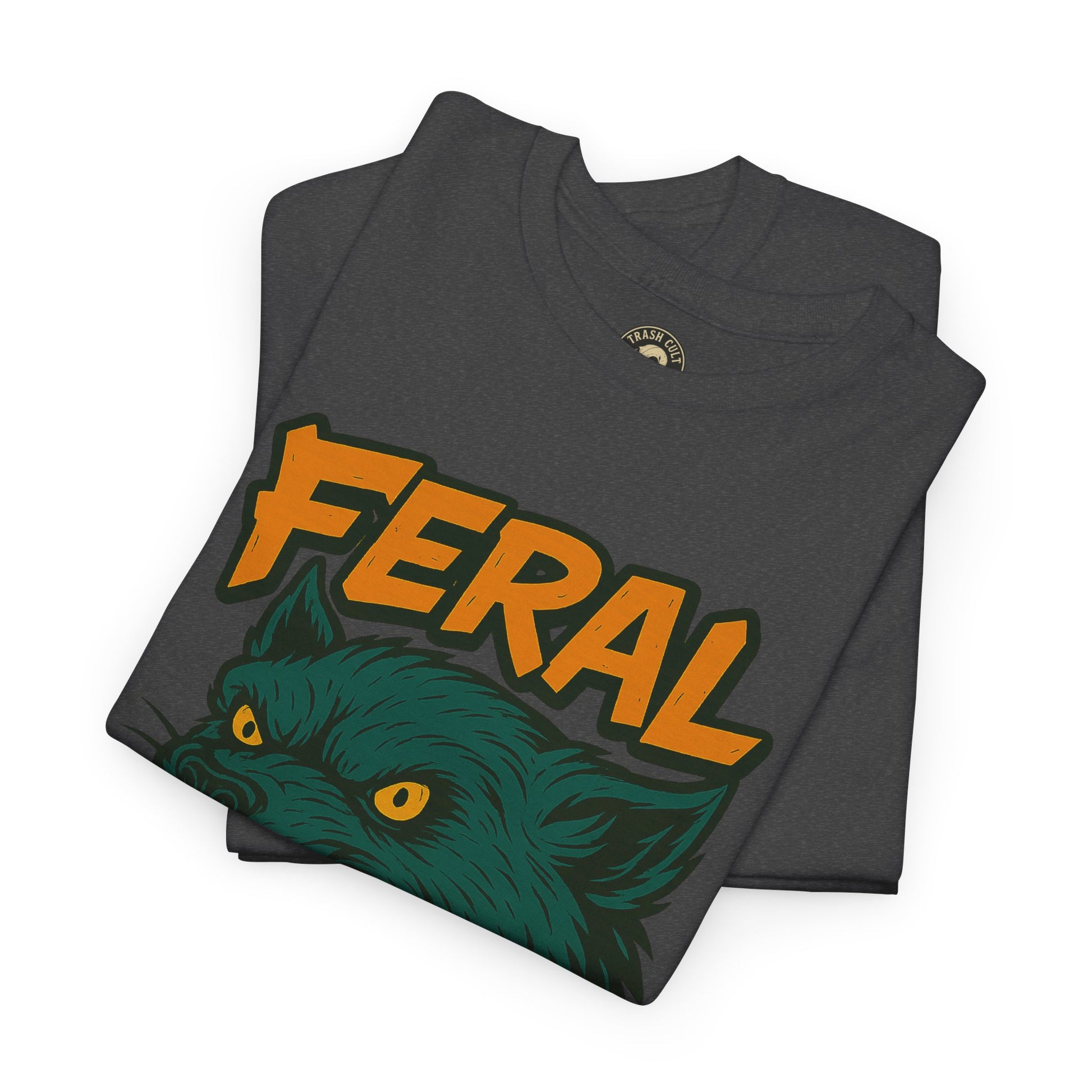 FERAL Wolverine Shirt – Trash Cult Graffiti Tee (Gildan 5000)