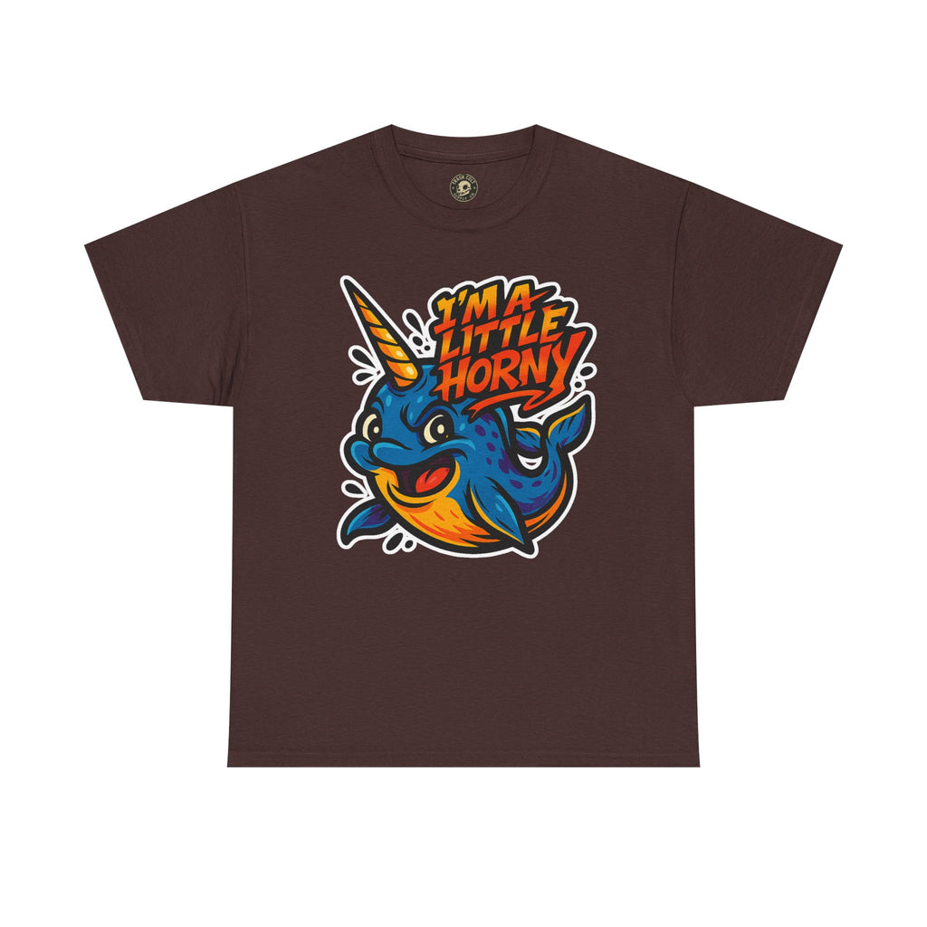 Fun Narwhal Graphic Tee, Quirky Unisex Shirt, Perfect for Gifts, Casual Wear, Animal Lovers, Beach Vibes