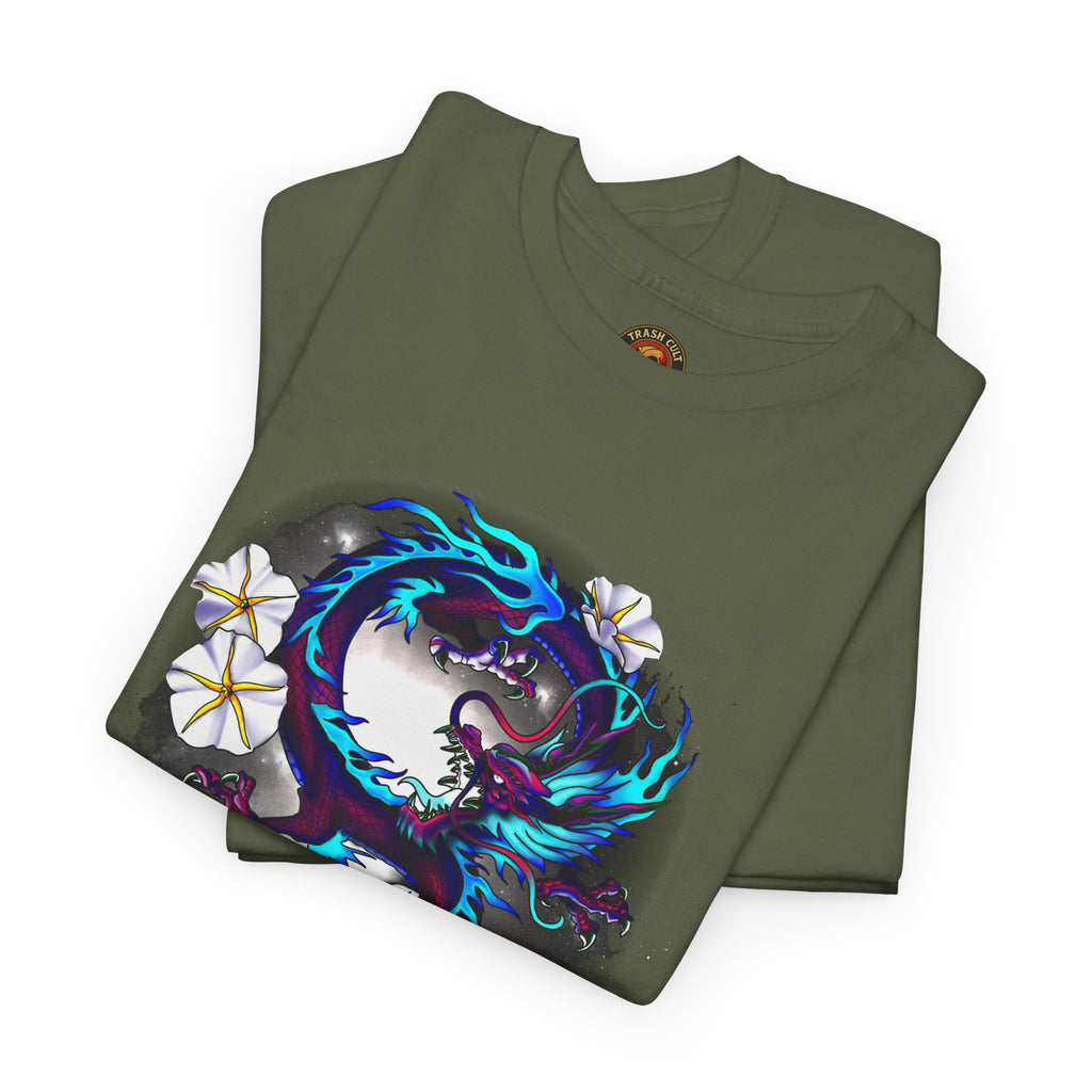 Electric Dragon Tattoo T-Shirt – Lara Davenport x Trash Cult Supply Co. Collab (Gildan 5000)