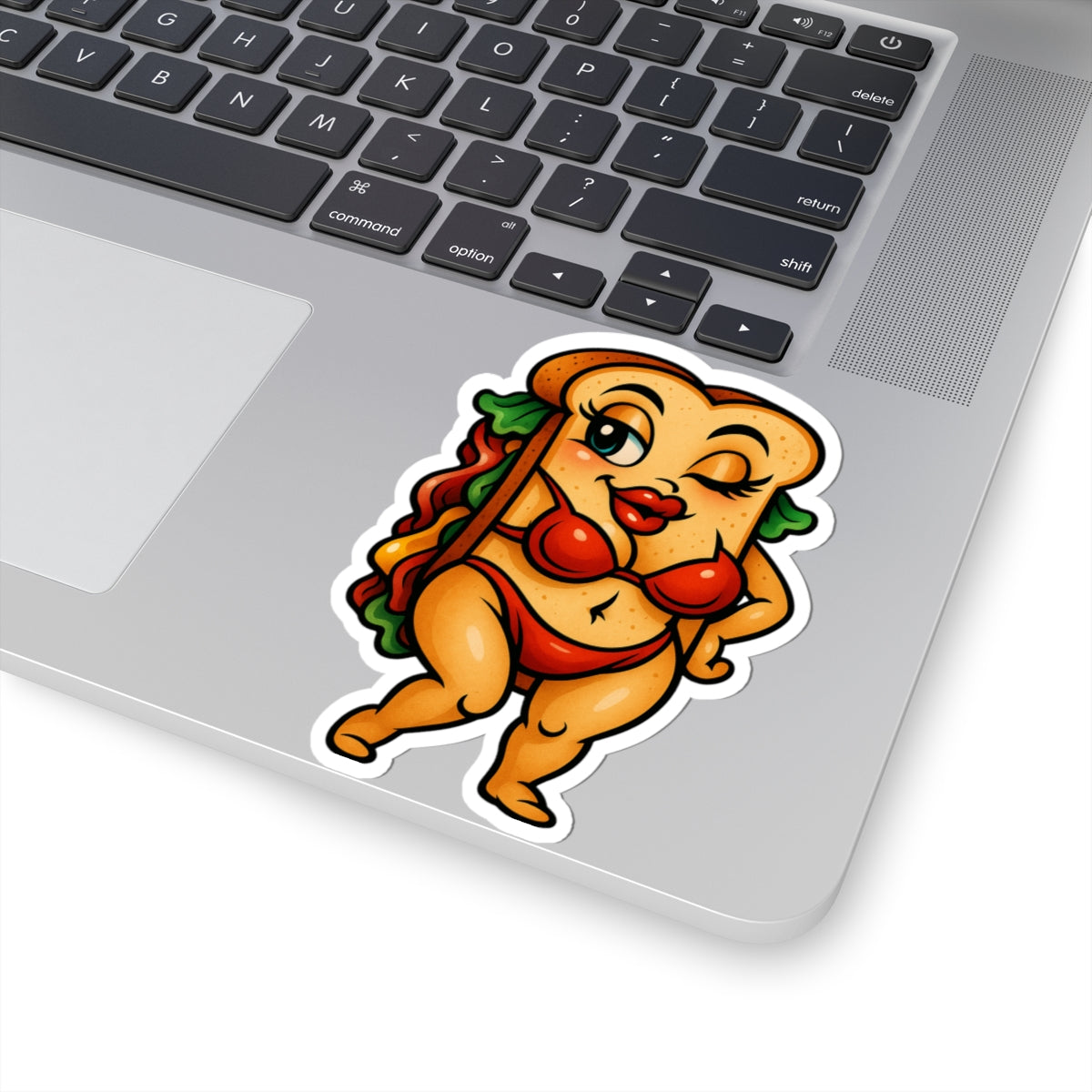 Playful Foodie Kiss-Cut Stickers - Fun Decor, Laptop Stickers, Cute Gift, Quirky Home Decor, Food Lovers, Fun Stickers