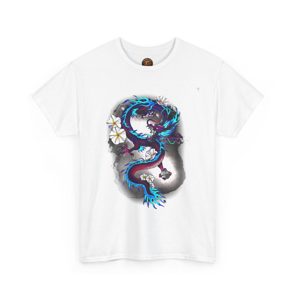Electric Dragon Tattoo T-Shirt – Lara Davenport x Trash Cult Supply Co. Collab (Gildan 5000)