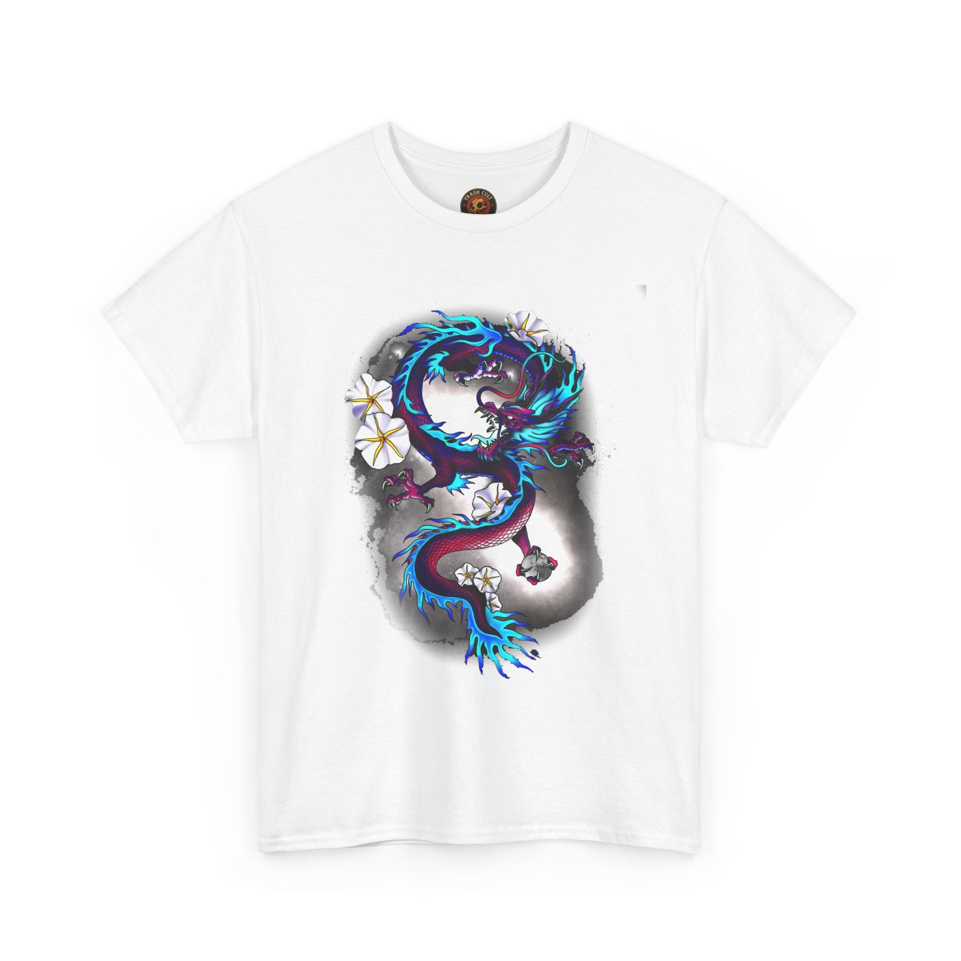 Electric Dragon Tattoo T-Shirt – Lara Davenport x Trash Cult Supply Co. Collab (Gildan 5000)