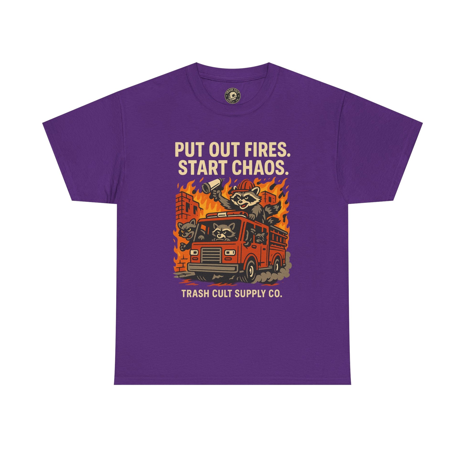 Put Out Fires Start Chaos Unisex Heavy Cotton Tee | Funny Firefighter Shirt | Casual Wear | Gift for Firefighter Lovers, Firefighter [...]