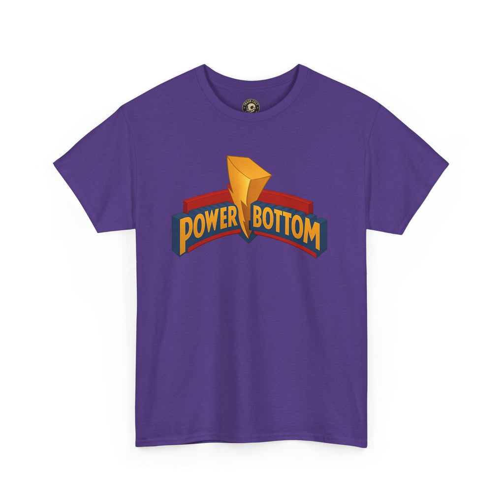 Power Bottom Vibes T-Shirt – Bold LGBTQ+ Pride Graphic Tee | Unisex Heavy Cotton Empowerment Shirt