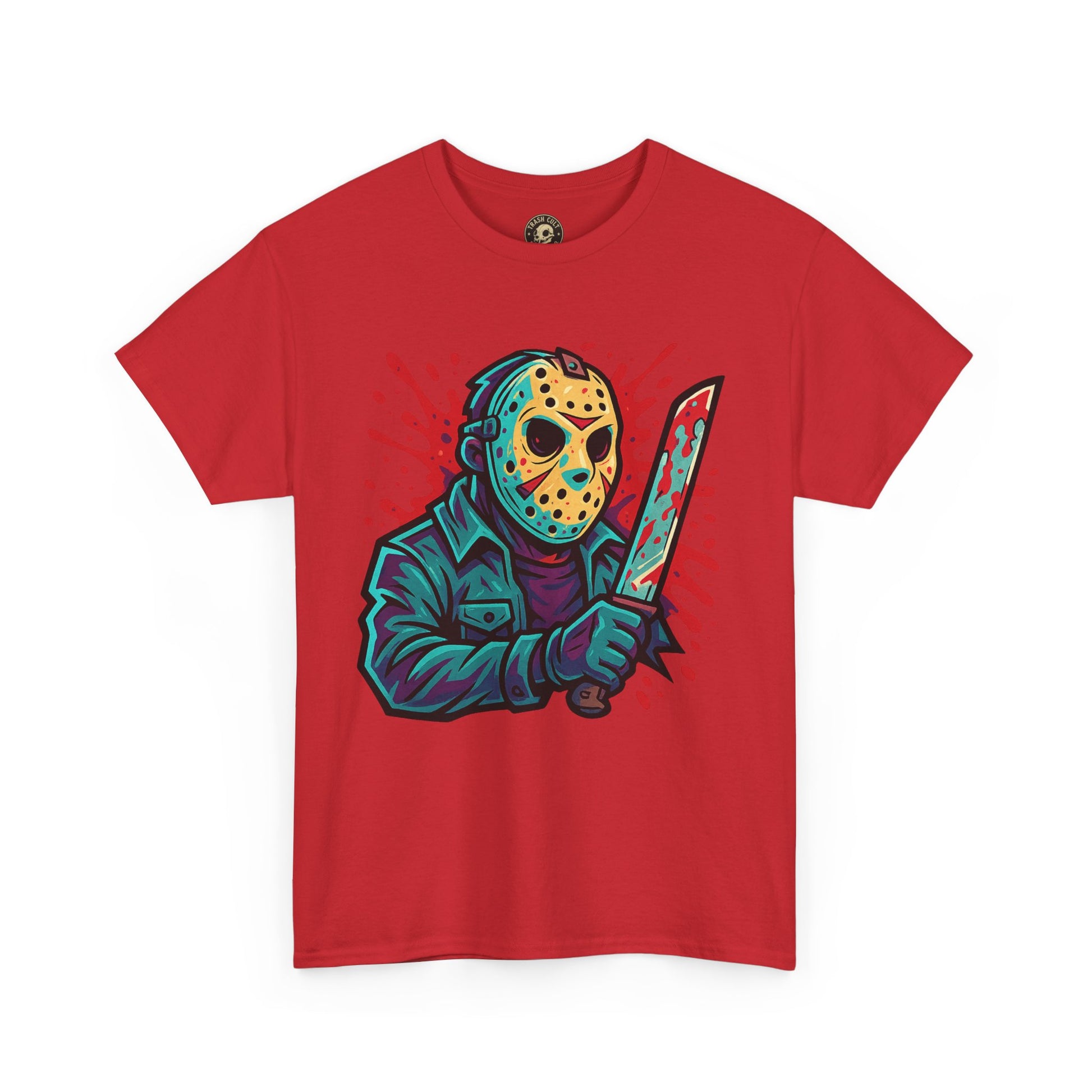 Jason Voorhees Graffiti Shirt – New School Horror Art on Gildan 5000