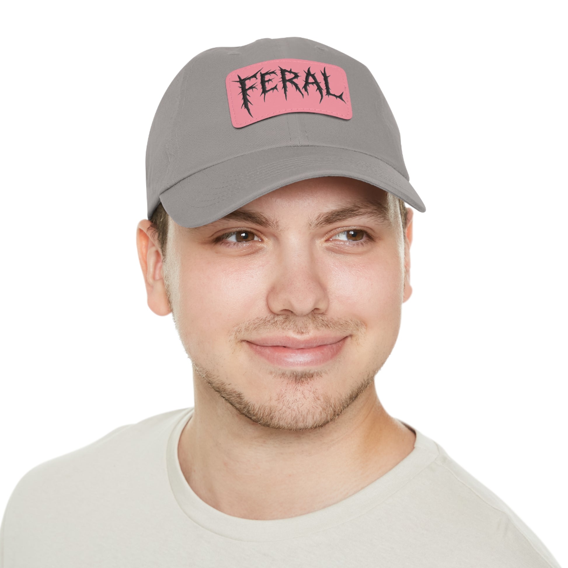 FERAL Embroidered Leather Patch Hat – Trash Cult Supply Co.