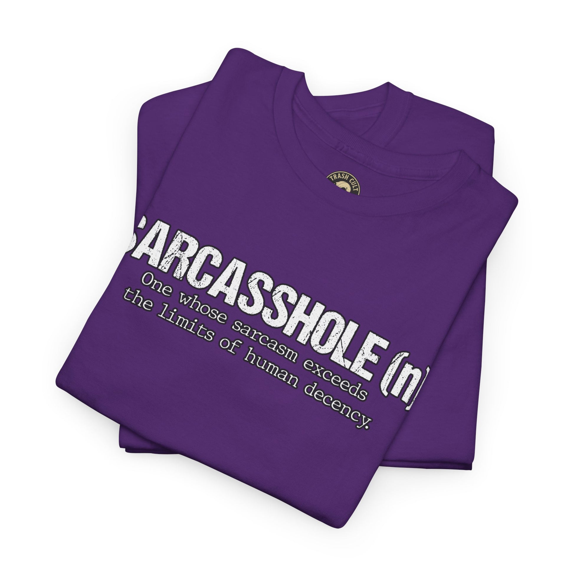 Sarcasshole Definition T-Shirt – Funny Sarcasm Graphic Tee