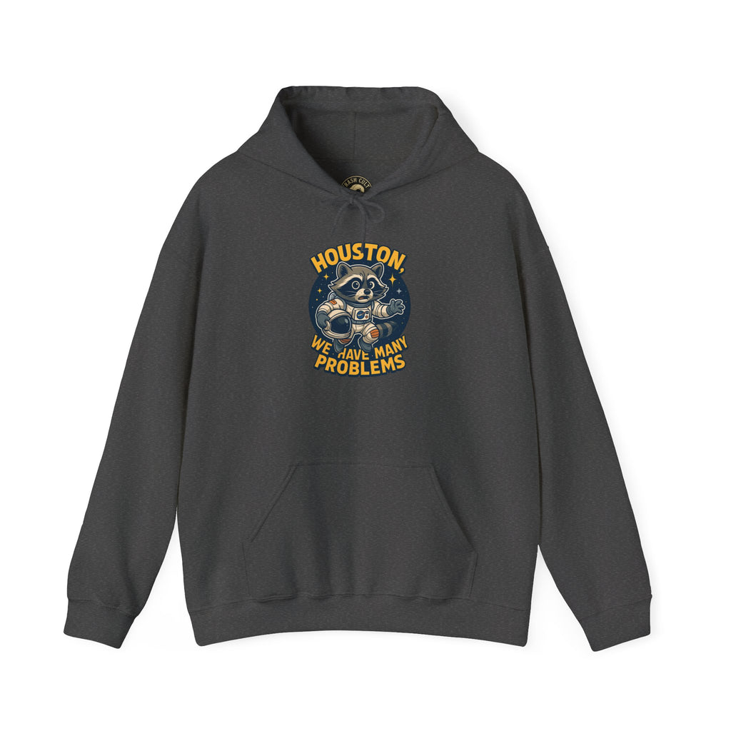 Houston Problems Hoodie, Unisex Sweatshirt, Space Lover Gift, Cozy Hoodie for Stargazing, Funny Sweatshirt for Astronaut Fans