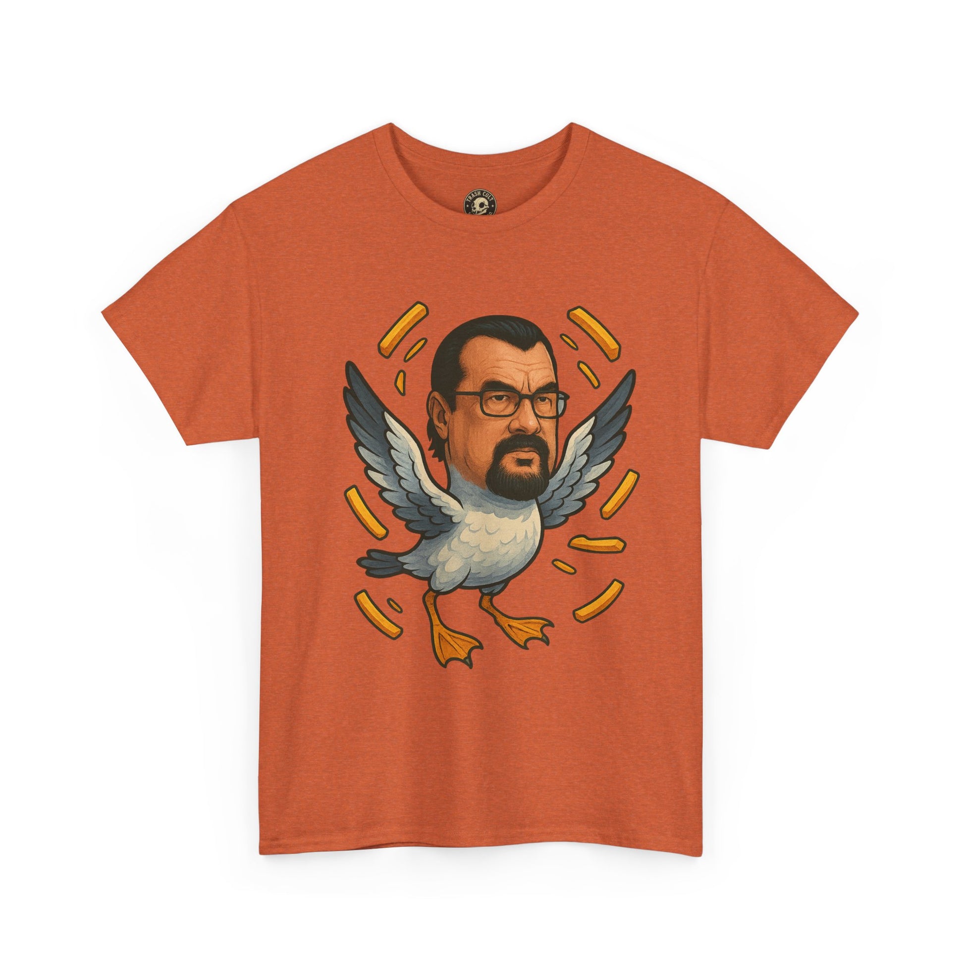Steven Seagull Shirt – Funny New School Caricature Tee | Gildan 5000 Unisex Cotton Shirt