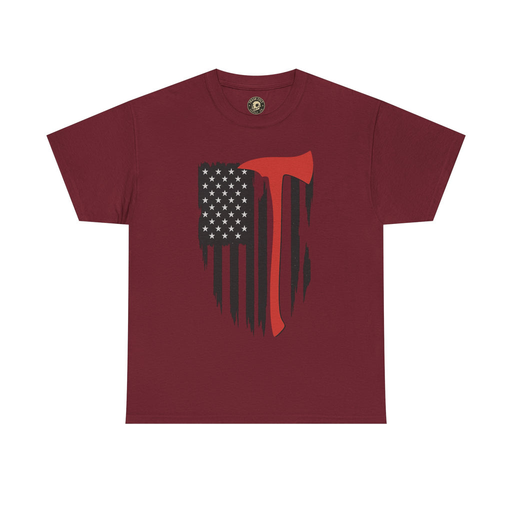 American Pride Unisex Heavy Cotton Tee, Casual Shirt, Graphic Tee, Gift for Him, Independence Day Apparel