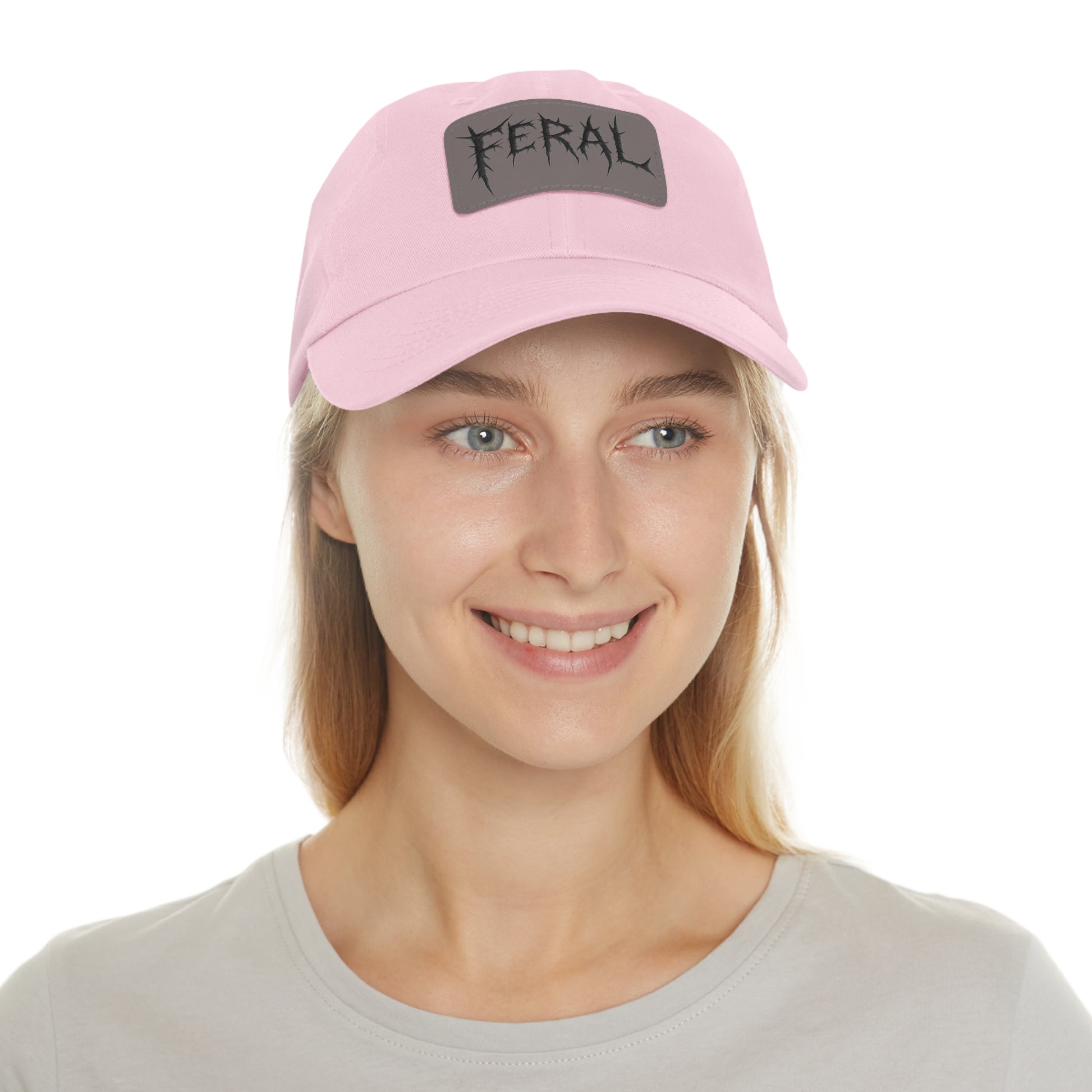 FERAL Embroidered Leather Patch Hat – Trash Cult Supply Co.