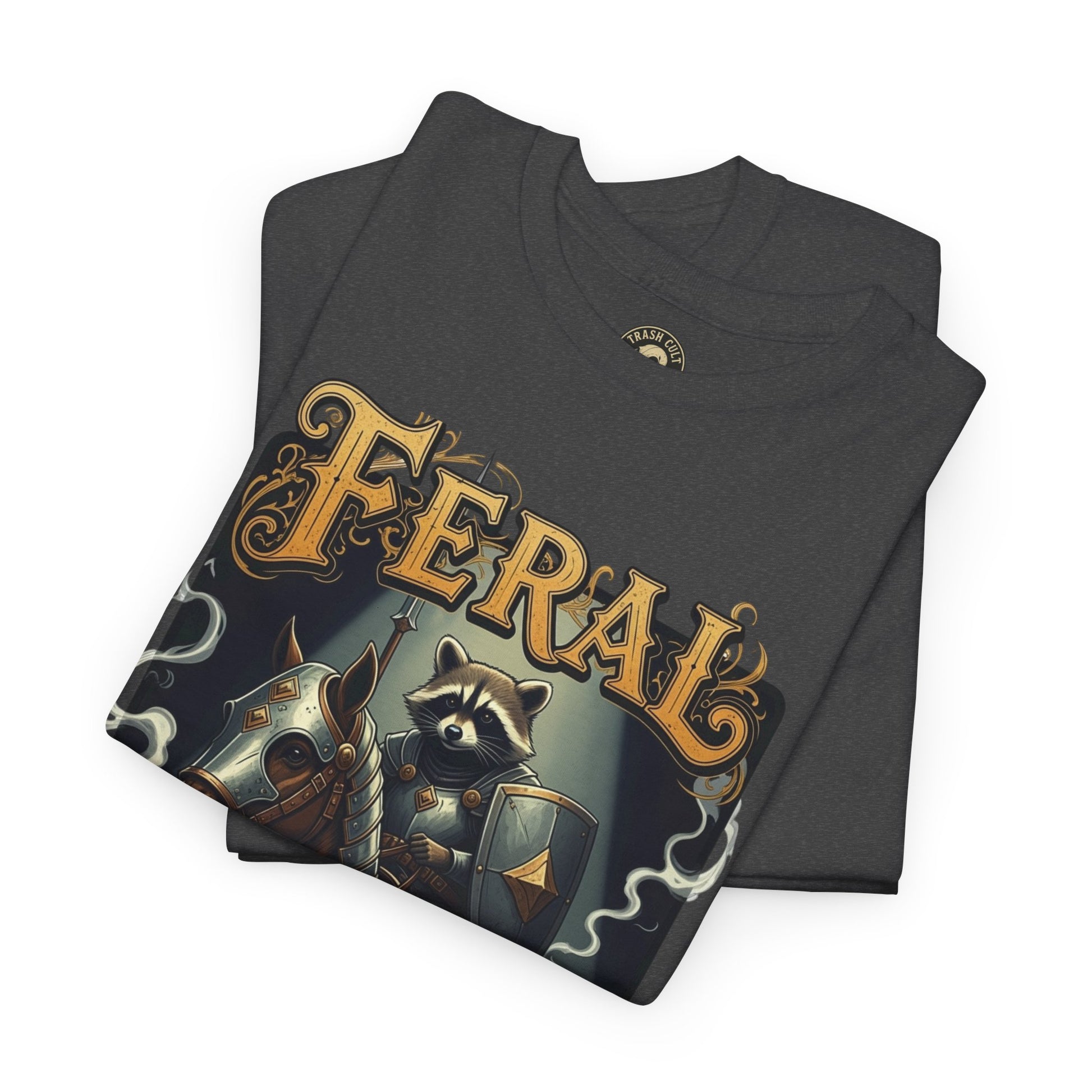 Feral Trash Cult Tee, Unisex Graphic Tee, Cool T-Shirt, Unique Funny Apparel, Gift for Eco Warriors, Casual Wear, Festival Clothing