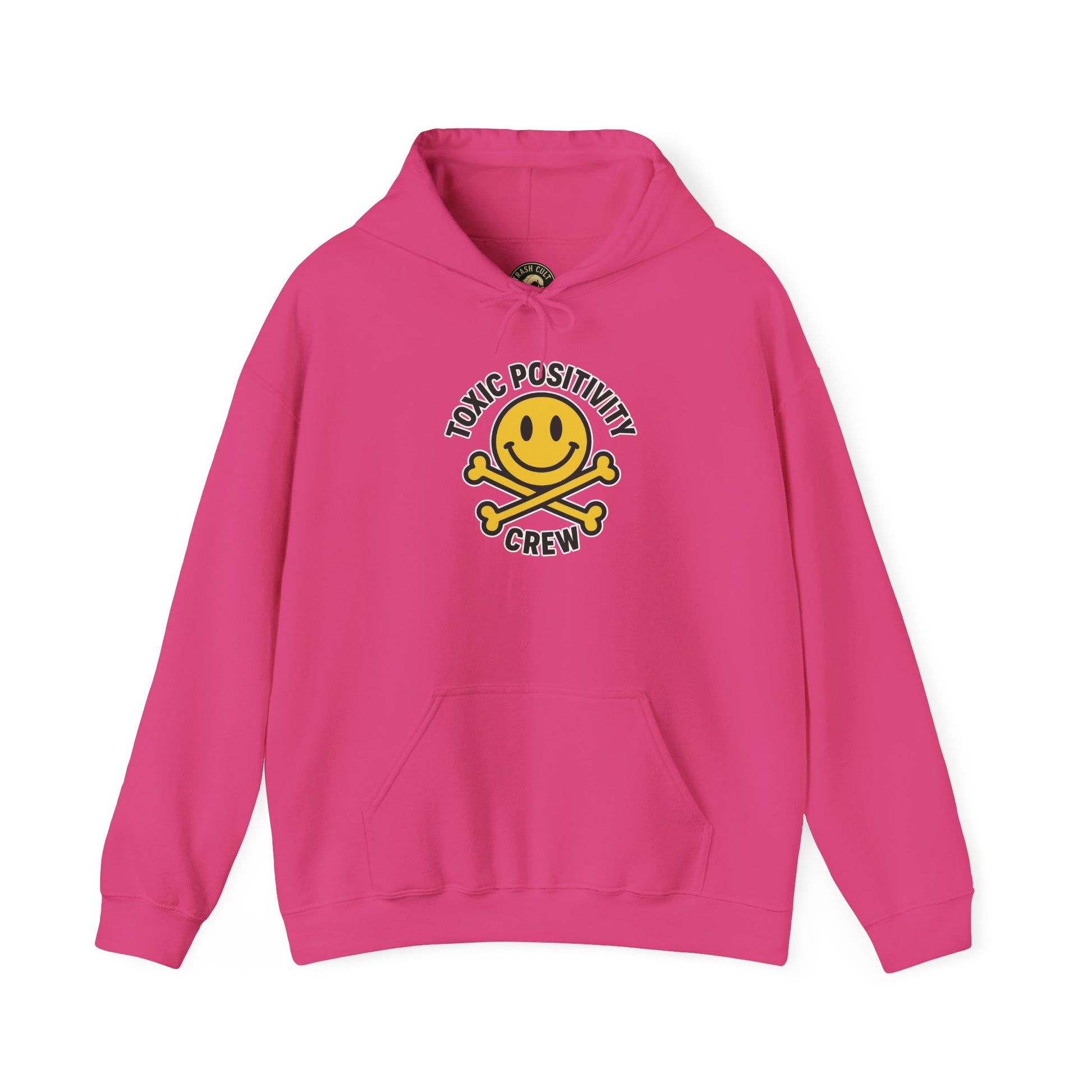Toxic Positivity Hoodie | Unisex Hooded Sweatshirt | Comfortable Casual Wear, Gift for Friends, Positive Vibes, Streetwear Style