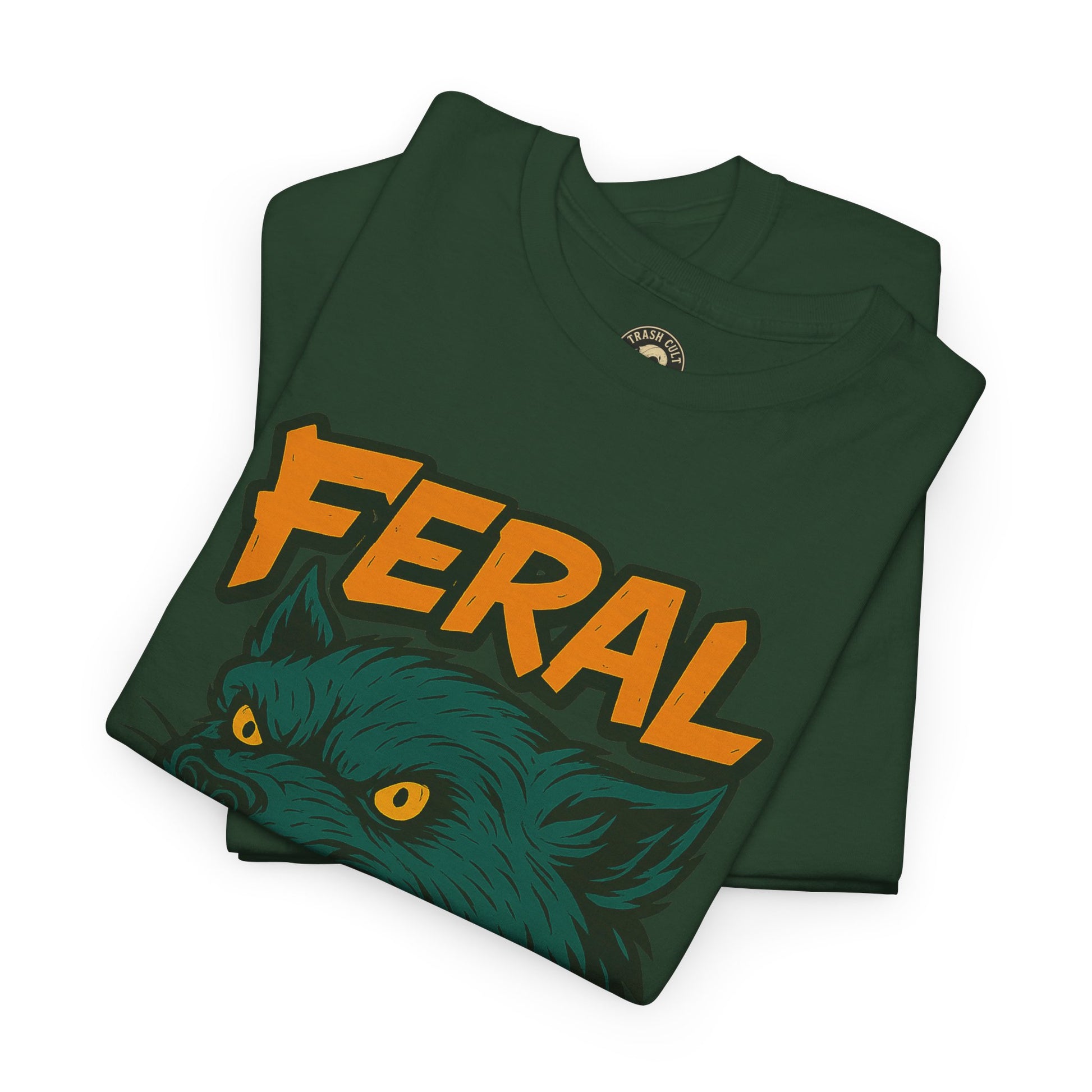 FERAL Wolverine Shirt – Trash Cult Graffiti Tee (Gildan 5000)