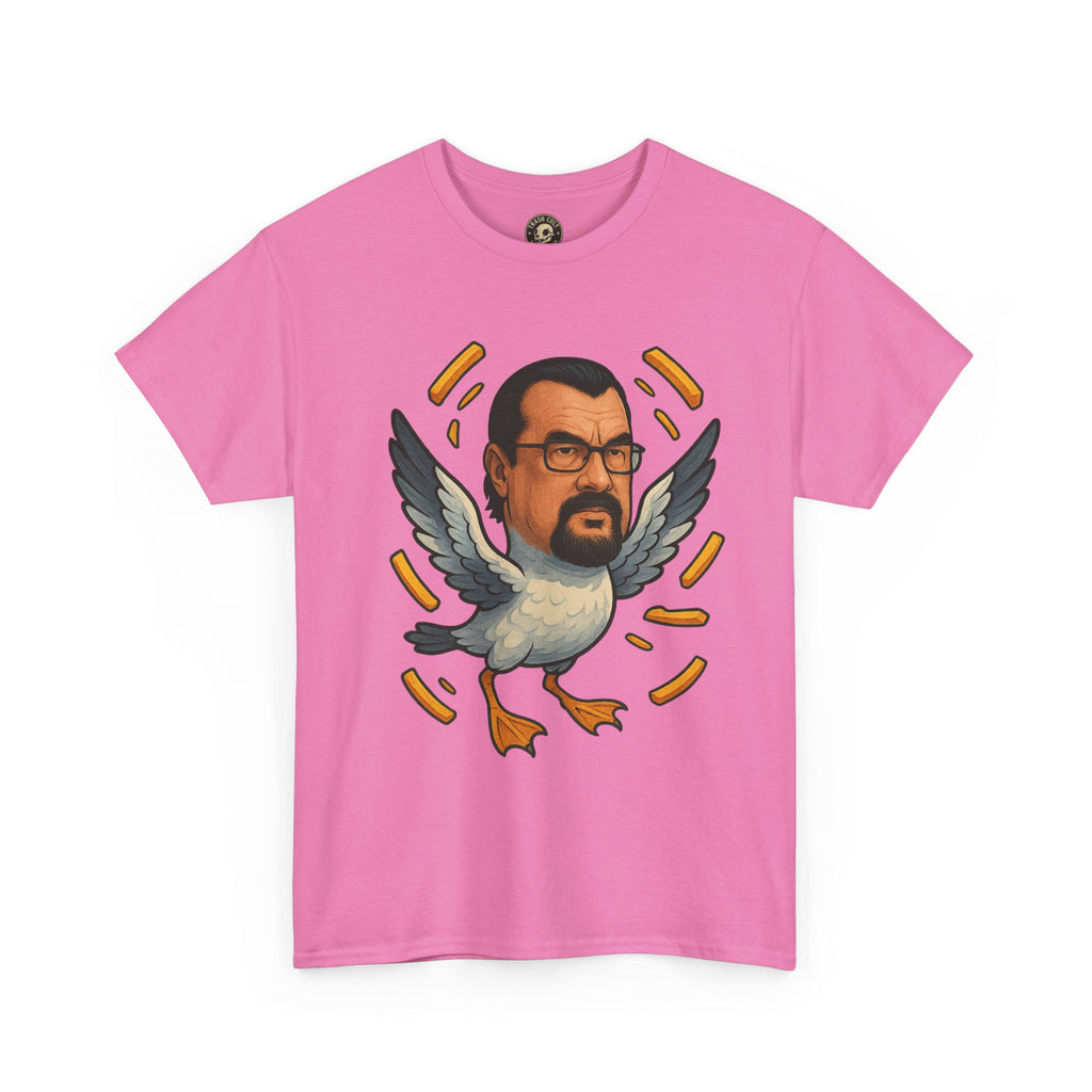 Steven Seagull Shirt – Funny New School Caricature Tee | Gildan 5000 Unisex Cotton Shirt
