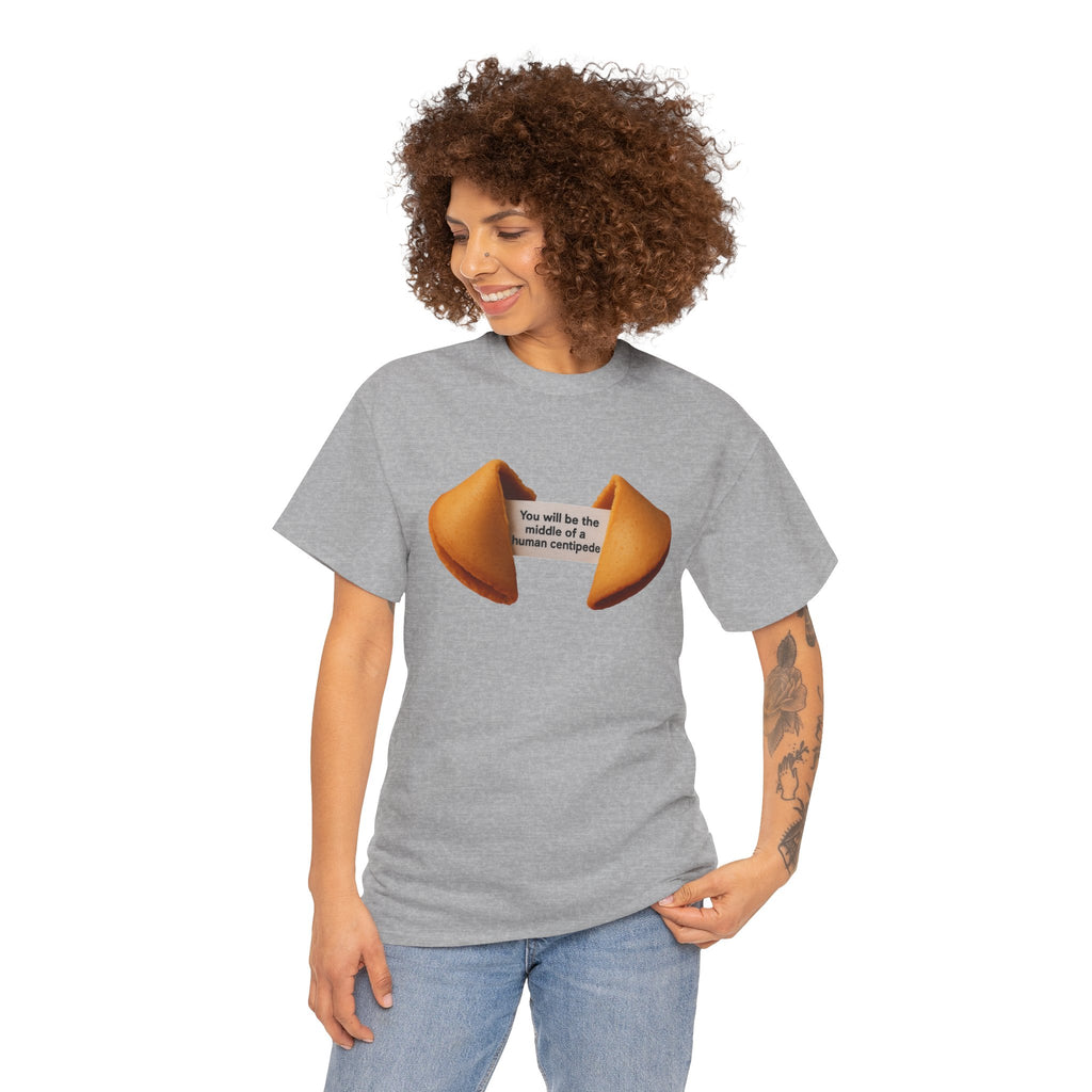 Fortune Cookie Unisex Heavy Cotton Tee - Positive Vibes Shirt