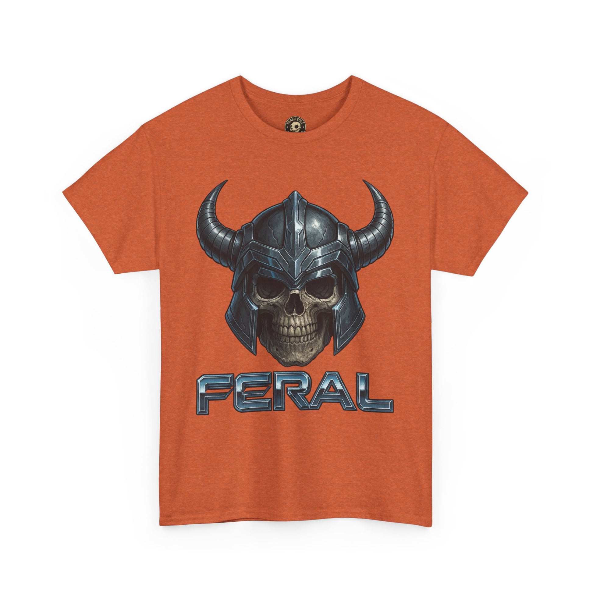 Feral Skull Graphic Tee, Unisex Cotton Shirt, Casual Wear, Gamer Apparel, Unique Gift for Fans