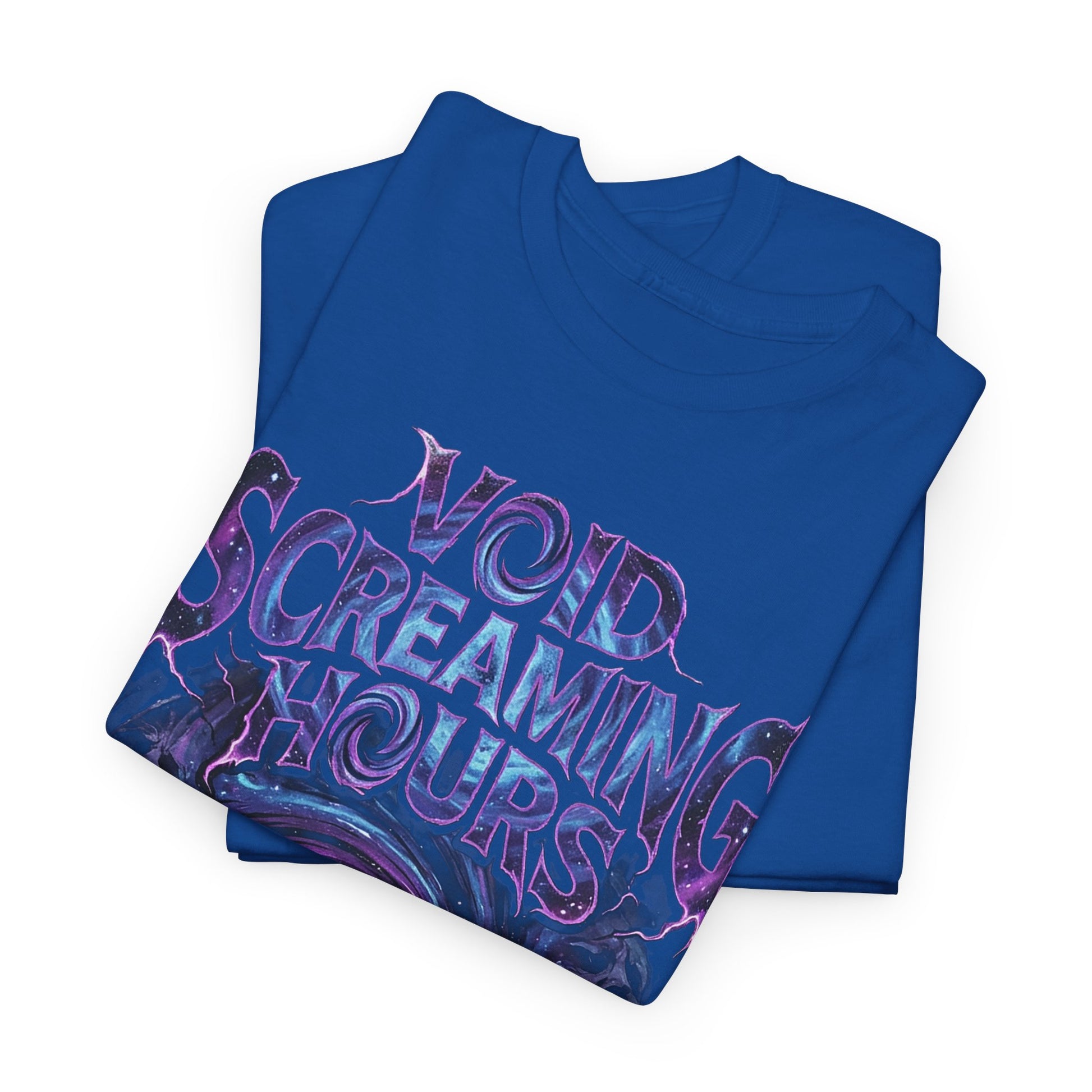 Void Screaming Hours Tee — Gothic Cosmic Horror T‑Shirt