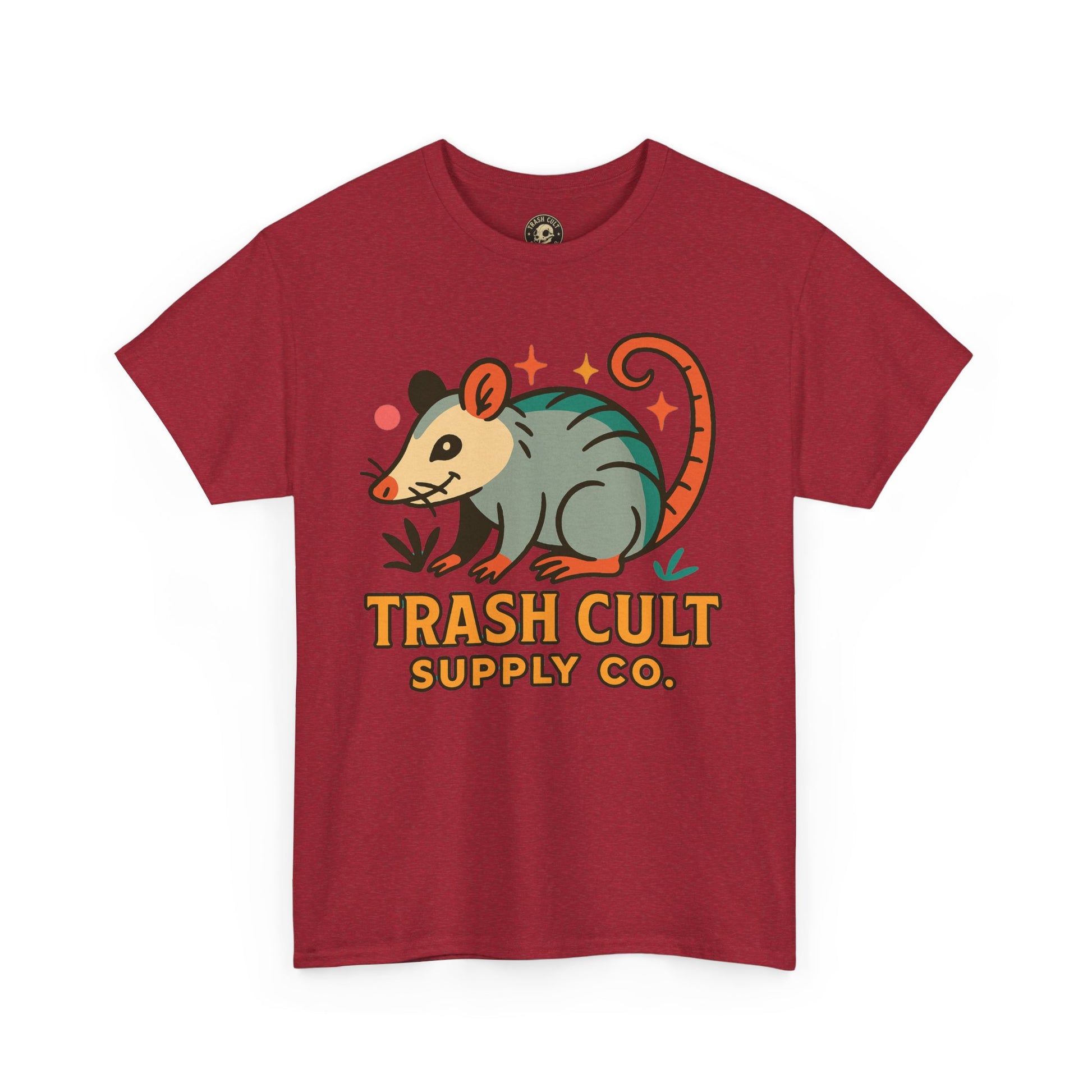 Trash Cult Unisex Cotton Tee, Trendy Apparel, Gift for Nature Lovers, Eco-Friendly Fashion, Unique Graphic Tee, Beach Casual Wear