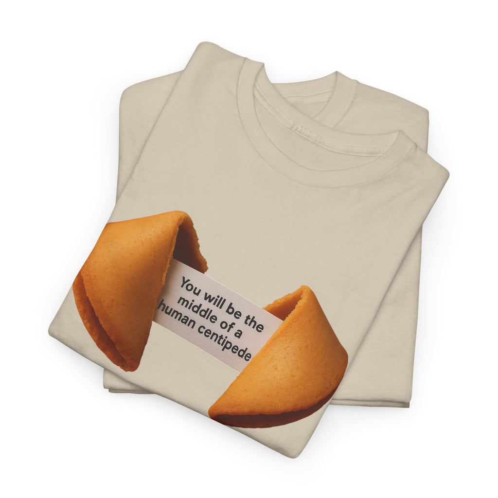 Fortune Cookie Unisex Heavy Cotton Tee - Positive Vibes Shirt
