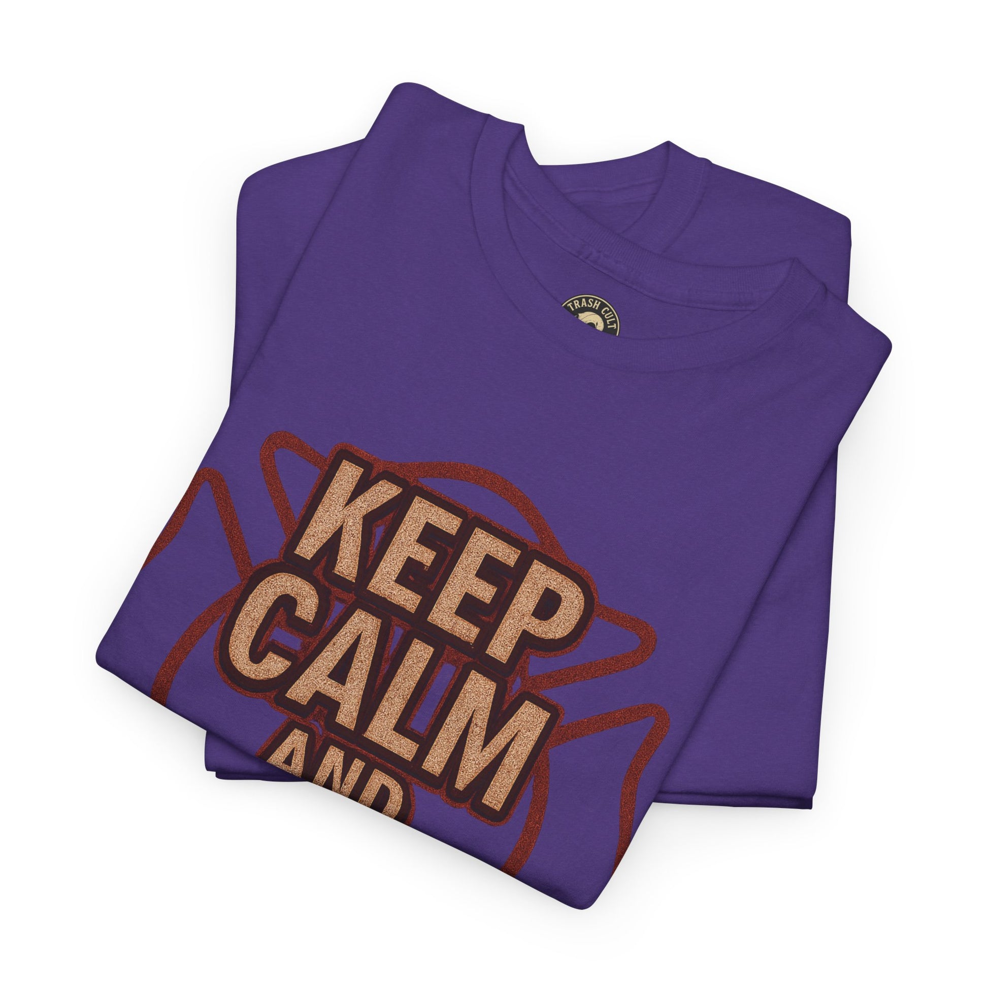 Keep Calm and Charge the Line Firefighter Shirt – Gildan 5000 Tee