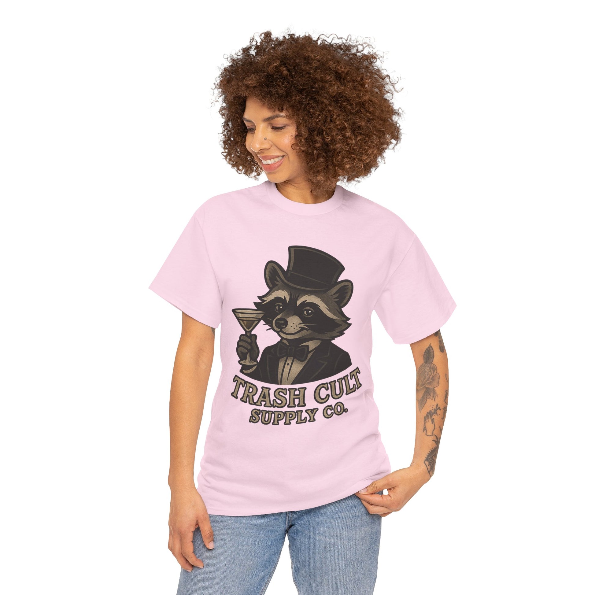 Playboy Raccoon Neo-Traditional Tattoo Shirt – Trash Cult Supply Co.