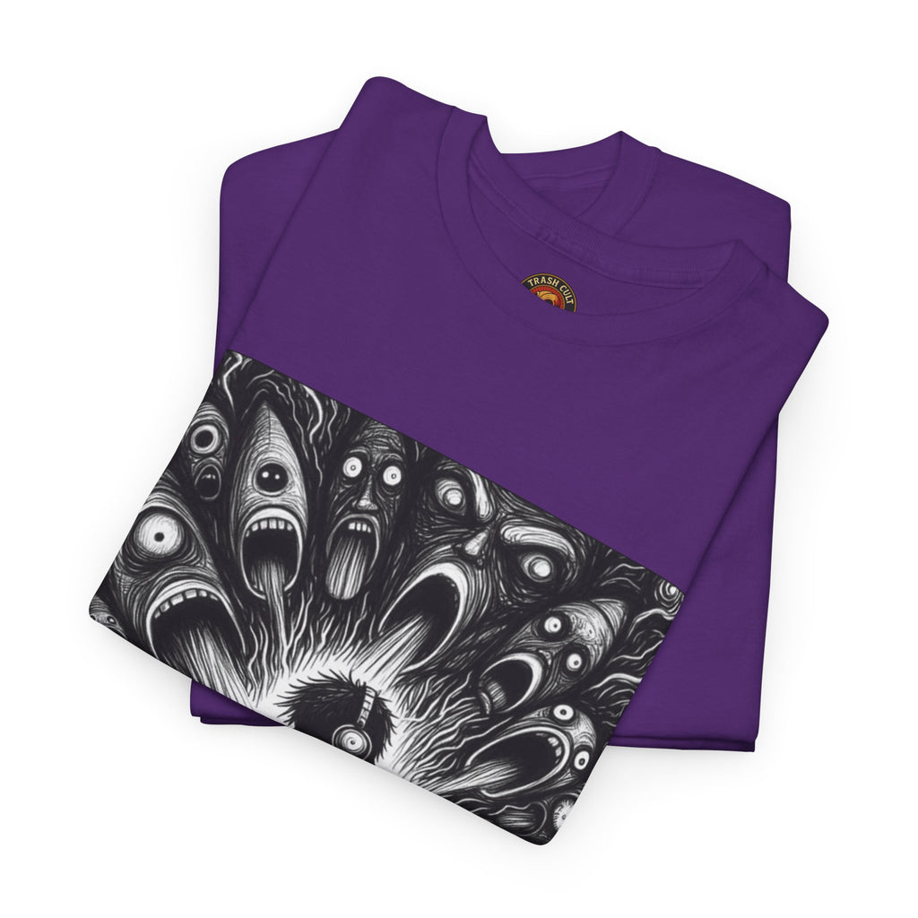 Xian Allen x Trash Cult Shirt – “Turn It Up Louder” | Screaming Chaos Headphones Tee