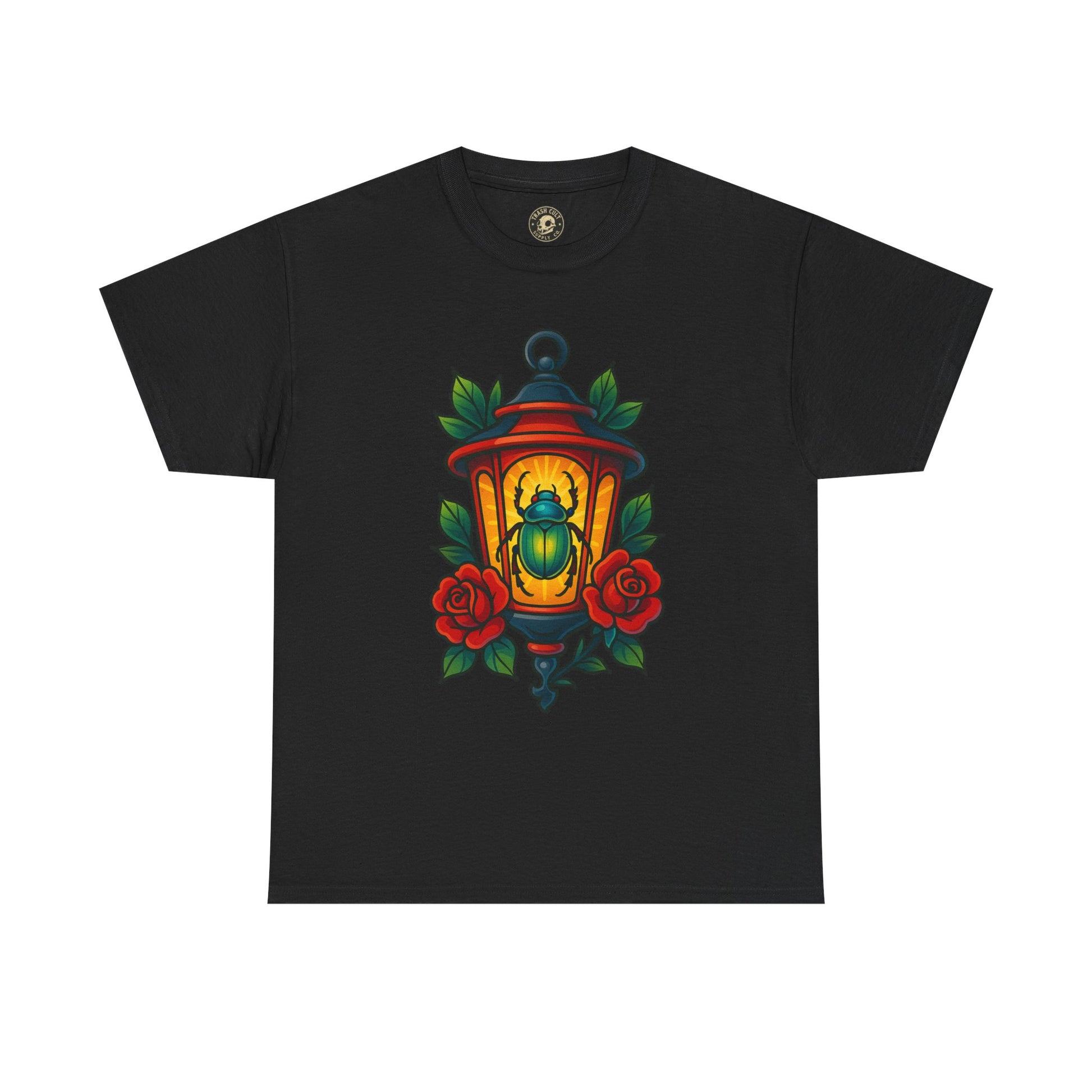 Vintage Lantern Beetle Unisex Heavy Cotton Tee - Eccentric Nature Lover Gift, 90s Aesthetic T-Shirt, Botanical Art Apparel, Summer [...]