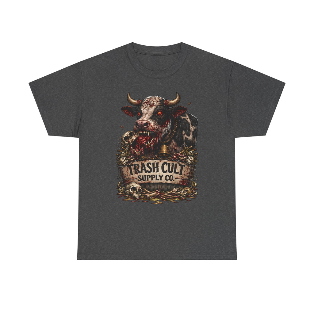 Trash Cult Supply Co. Cow Skull Tee