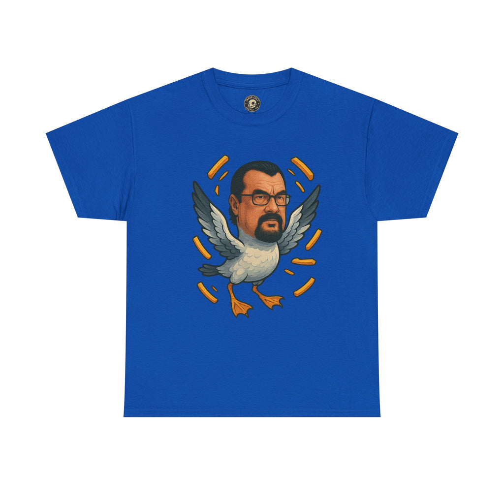 Steven Seagull Shirt – Funny New School Caricature Tee | Gildan 5000 Unisex Cotton Shirt
