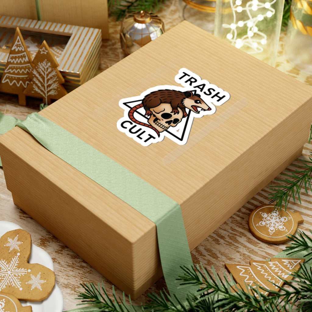 Trash Cult Kiss-Cut Stickers | Edgy Art Stickers, Laptop Decoration, Unique Gifts, Cool Sticker Pack, Street Style Decor