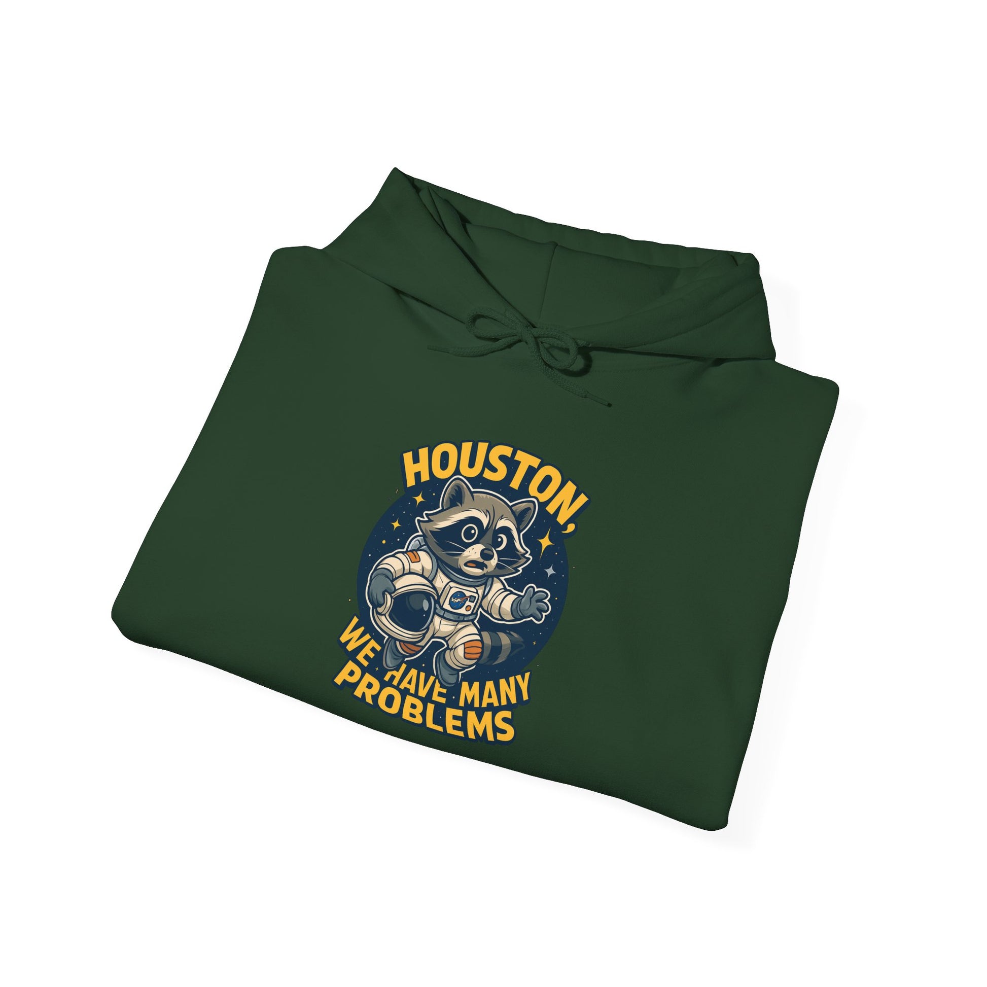 Houston Problems Hoodie, Unisex Sweatshirt, Space Lover Gift, Cozy Hoodie for Stargazing, Funny Sweatshirt for Astronaut Fans