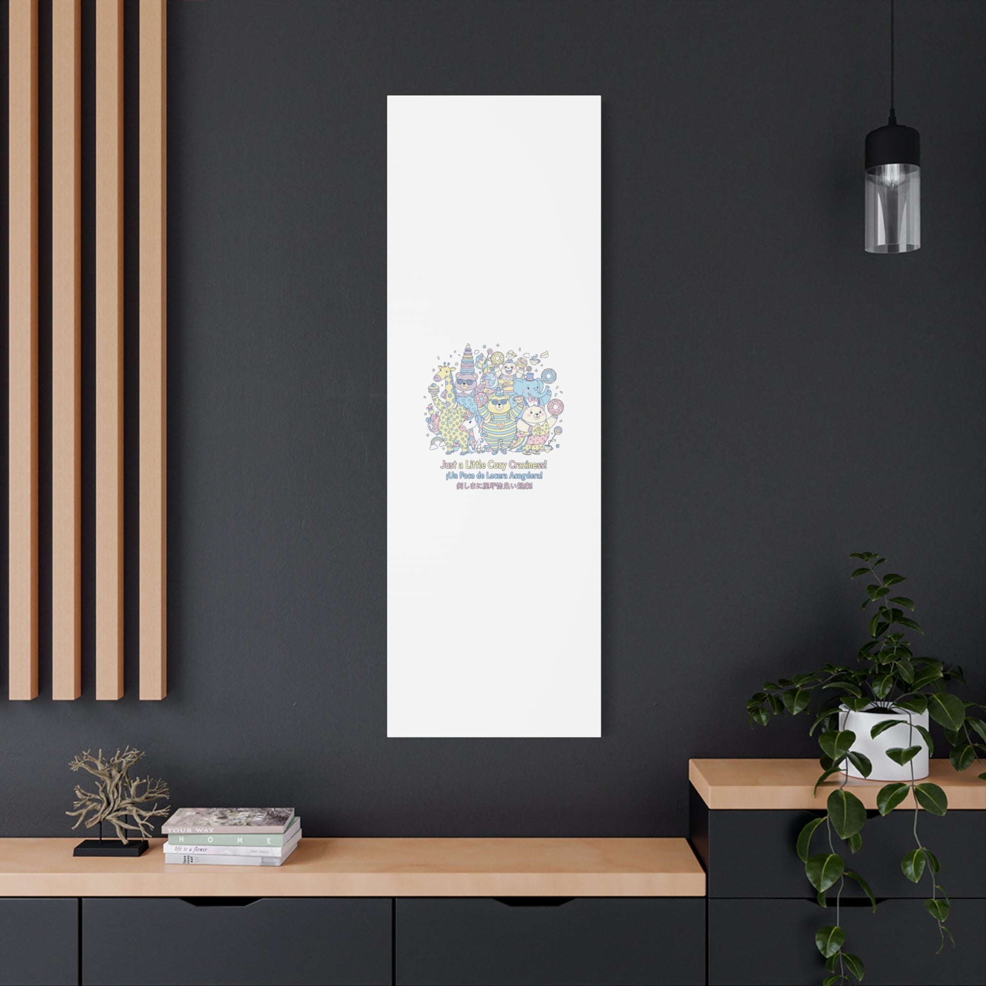 Cozy Craziness Canvas | mildly unhinged cute, whimsical weird