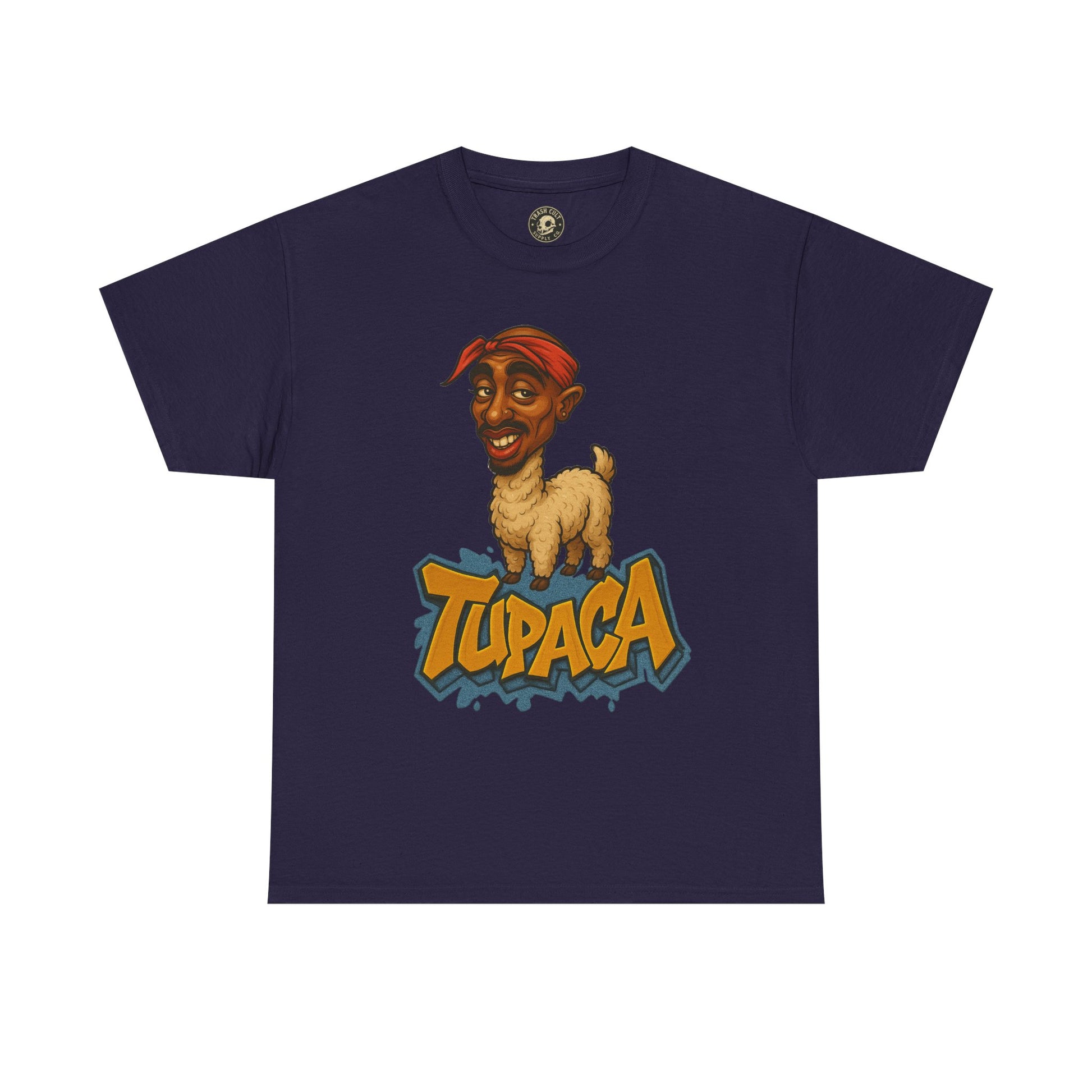 Tupaca Graphic Tee - Fun Unisex Cotton Shirt, Quirky Gift for Music Lovers, Streetwear Fashion, Cool Casual Wear, Hip Hop Band Merch