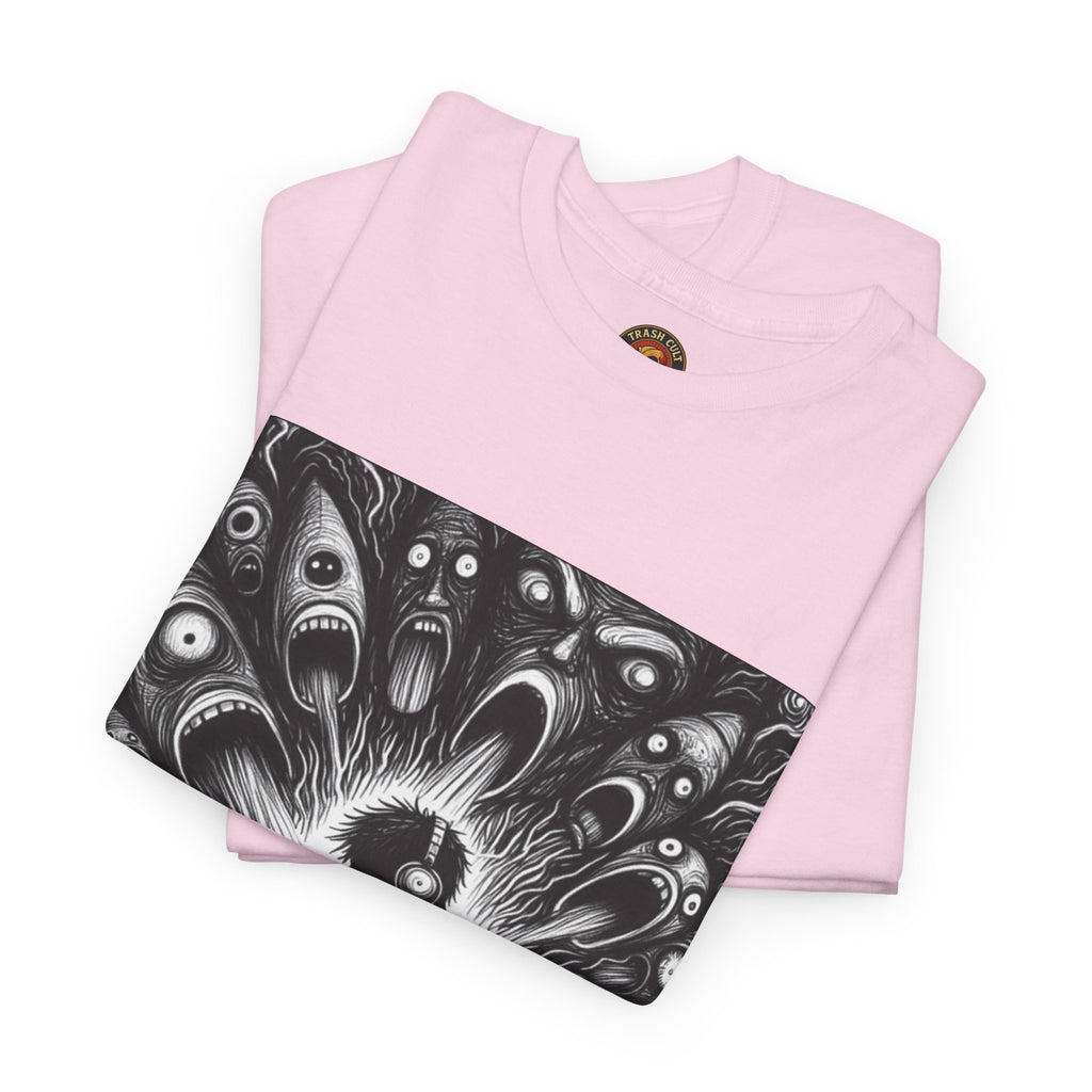 Xian Allen x Trash Cult Shirt – “Turn It Up Louder” | Screaming Chaos Headphones Tee