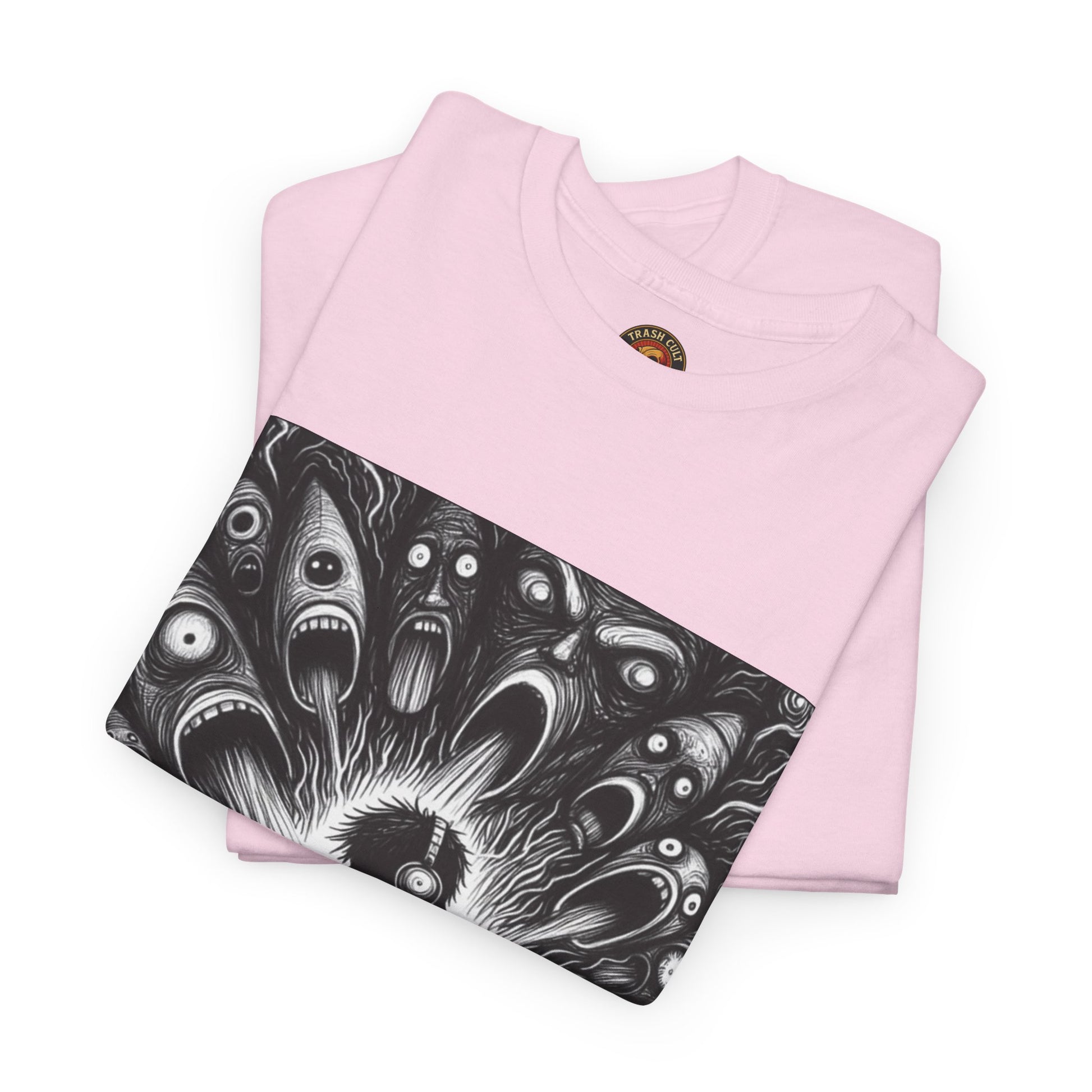 Xian Allen x Trash Cult Shirt – “Turn It Up Louder” | Screaming Chaos Headphones Tee